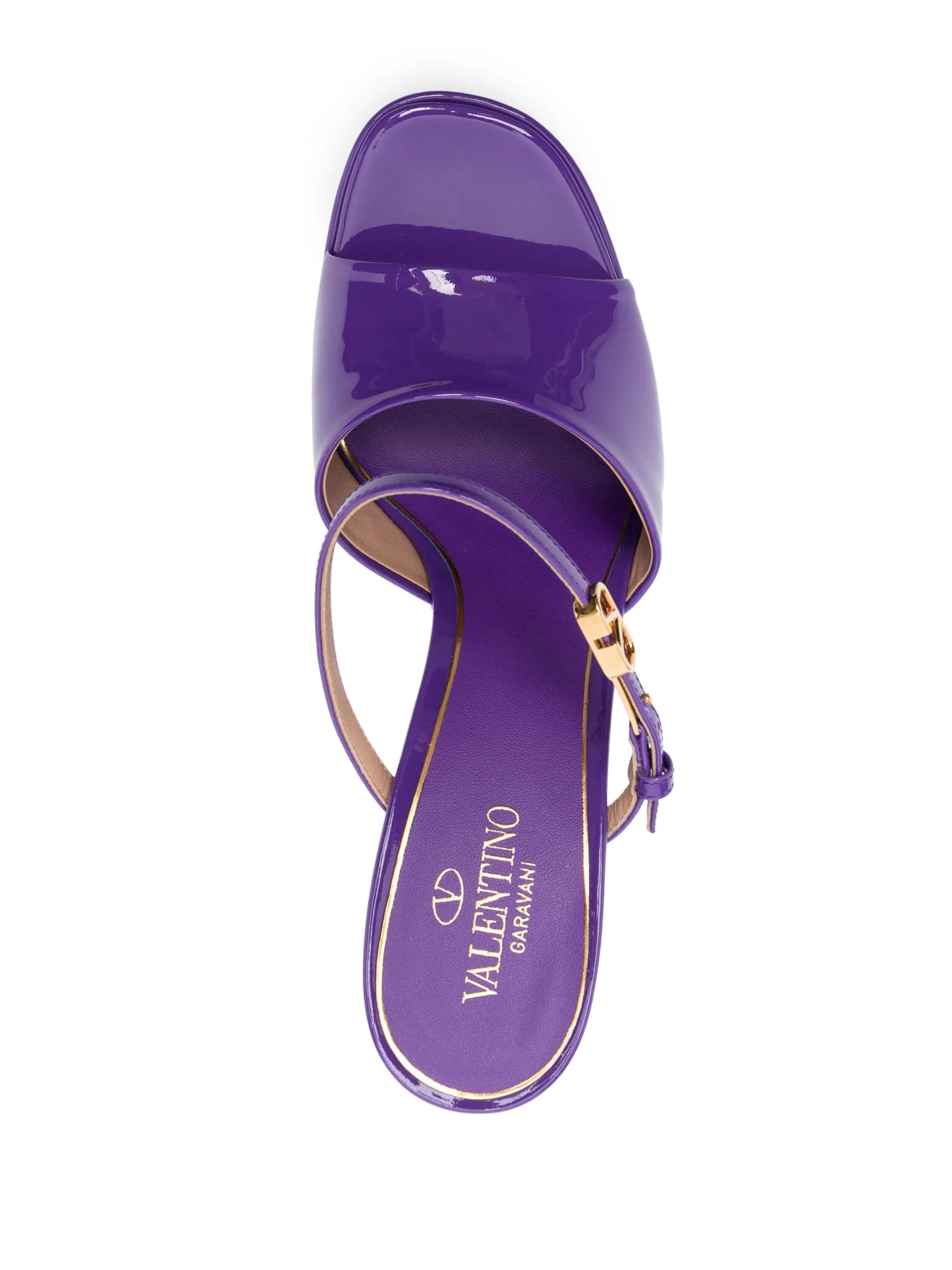 Tan-Go 170mm leather platform sandals