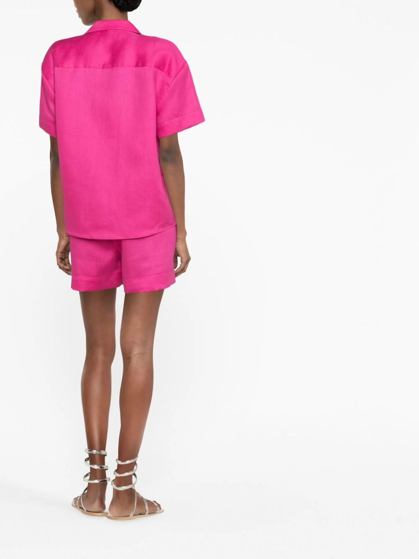 Prague camp-collar shirt
