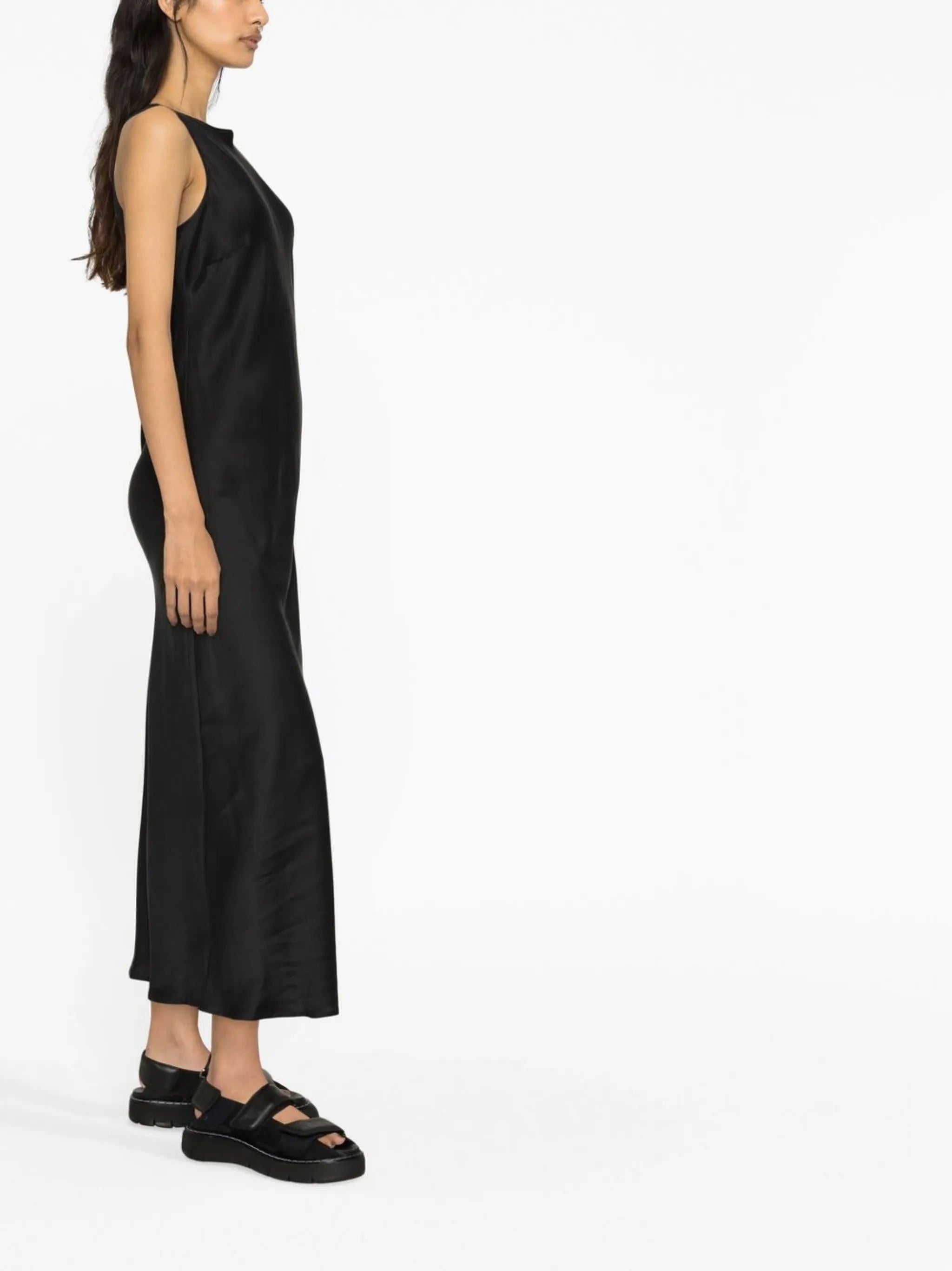 Valencia silk slip dress