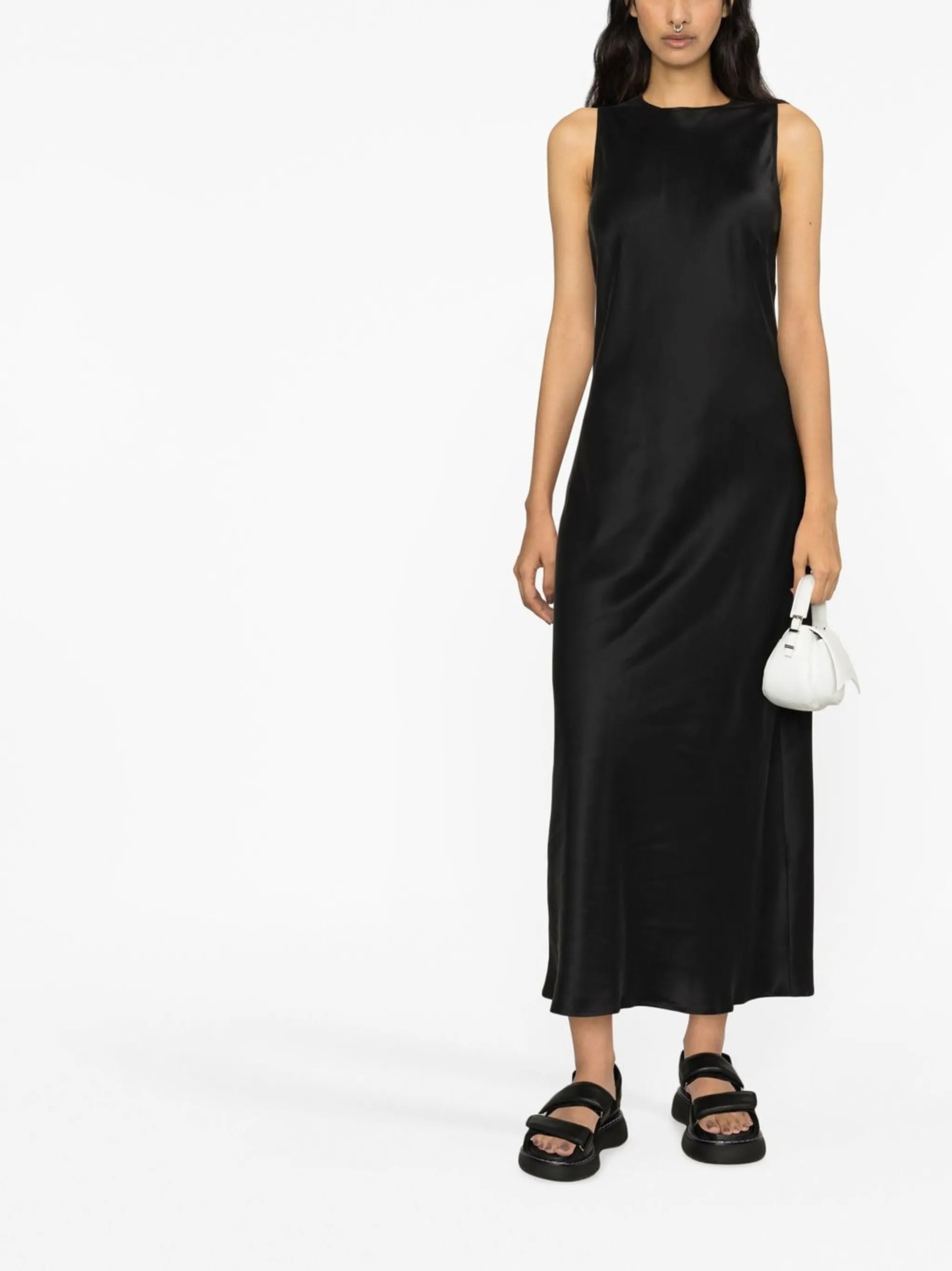 Valencia silk slip dress
