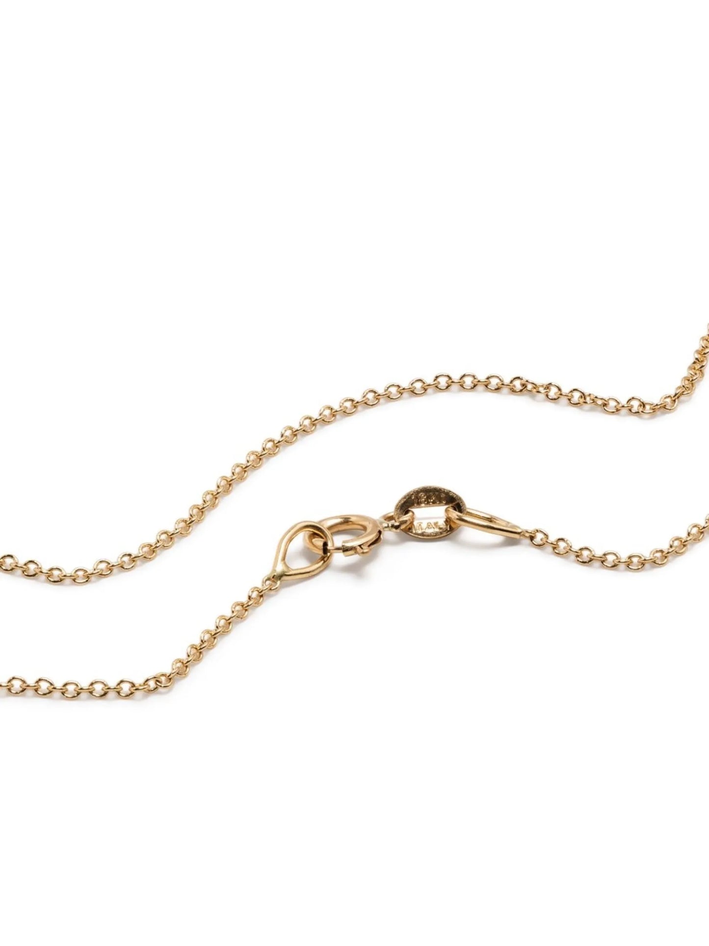 18kt yellow gold Mix Matched diamond necklace