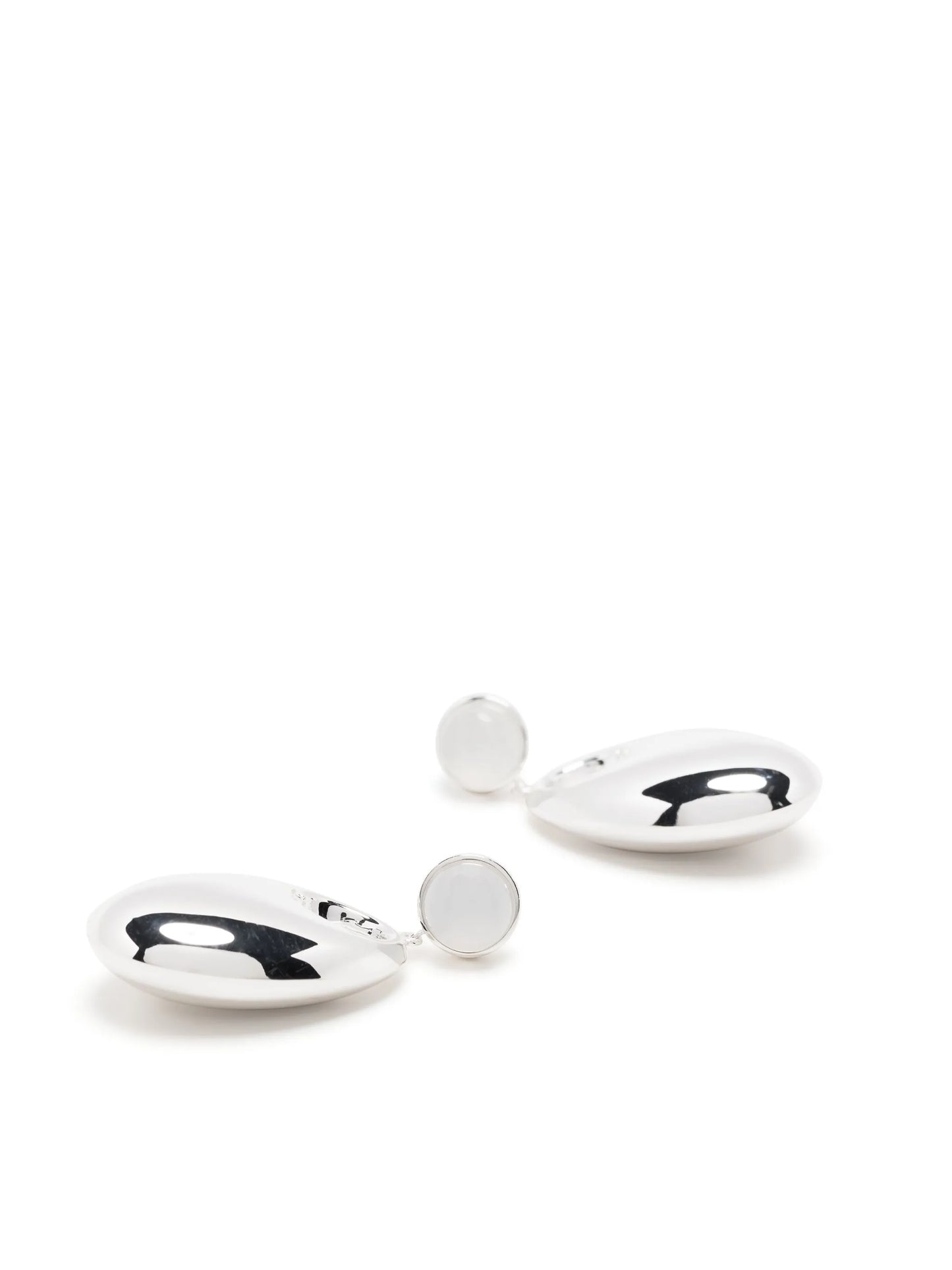 oval-shape earrings