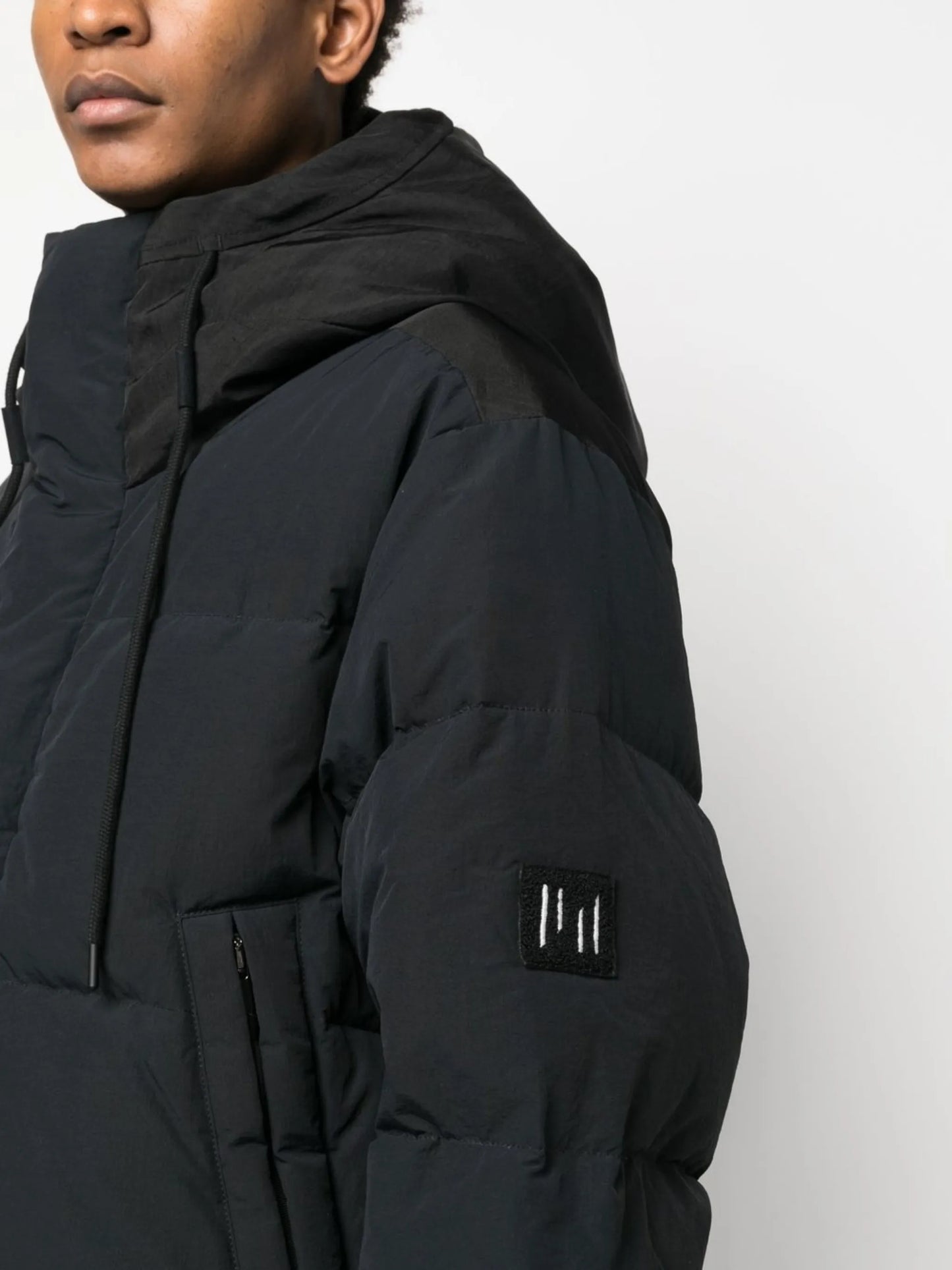 padded hooded jacket