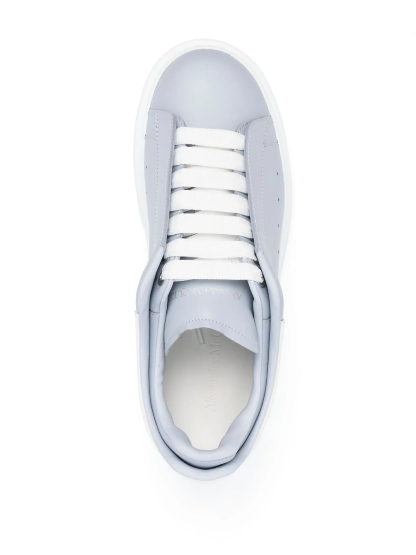 Oversized lace-up sneakers