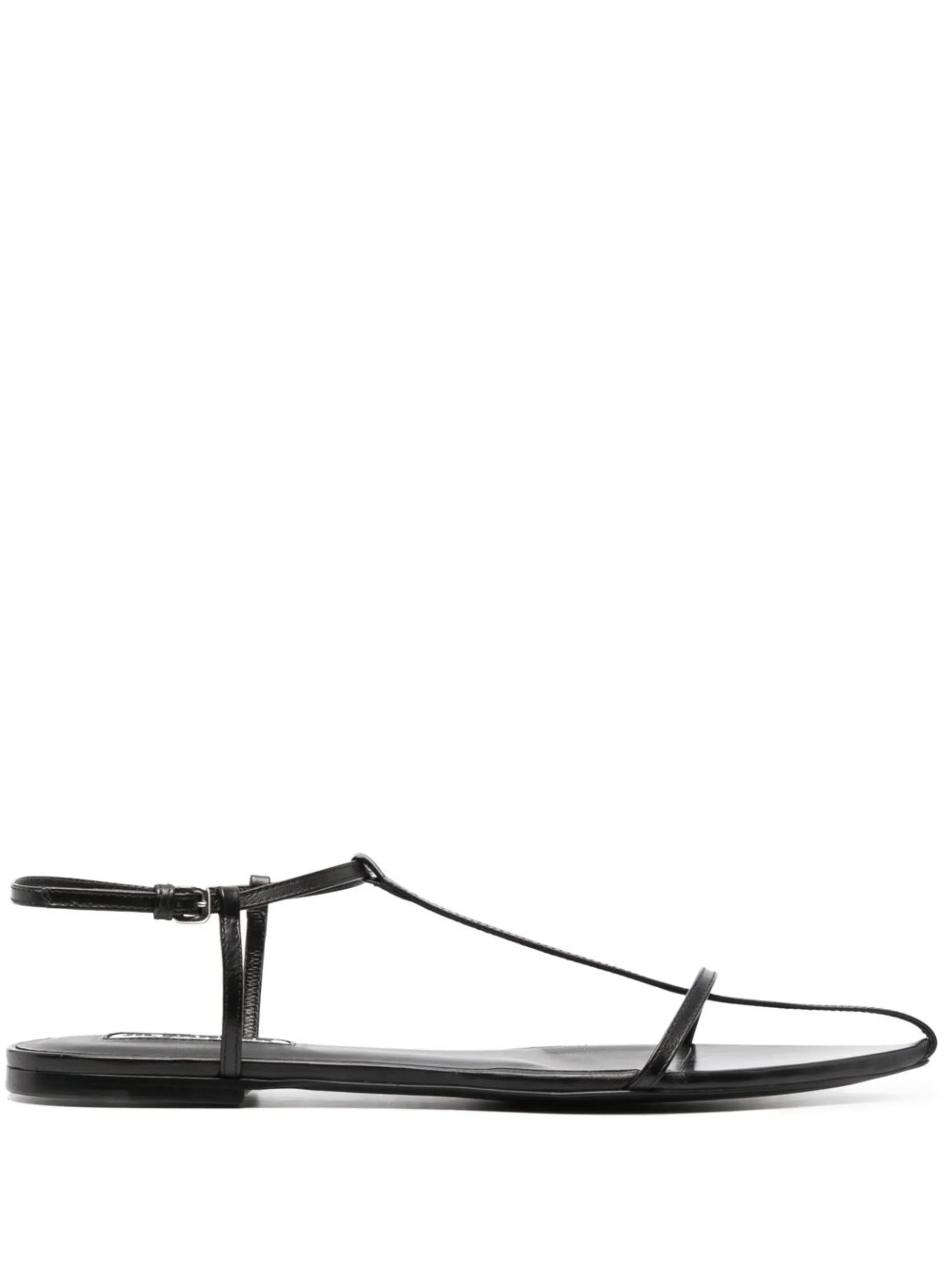 Thong ankle-strap sandals