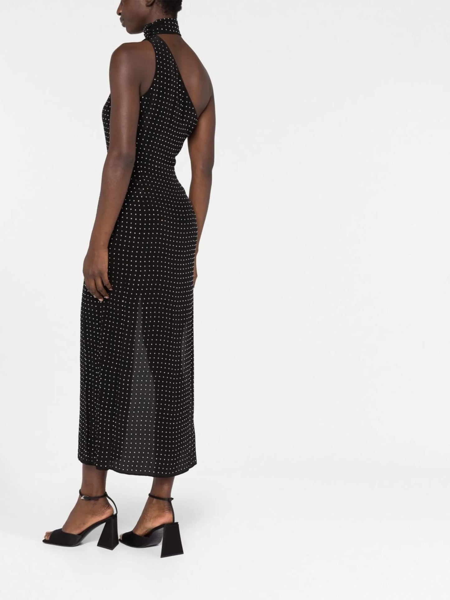 Graceland crystal-embellished midi dress