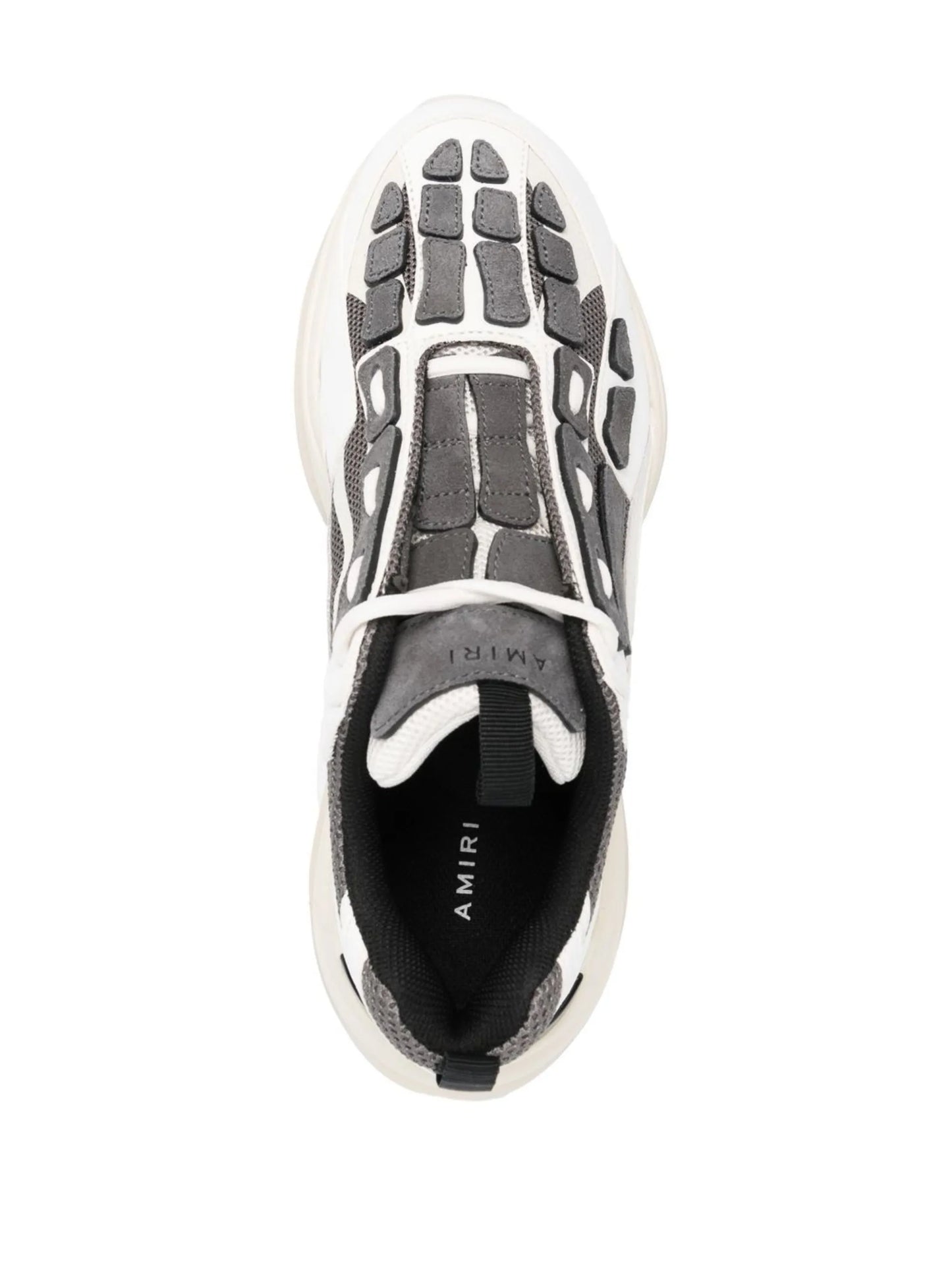 colour-block low-top sneakers