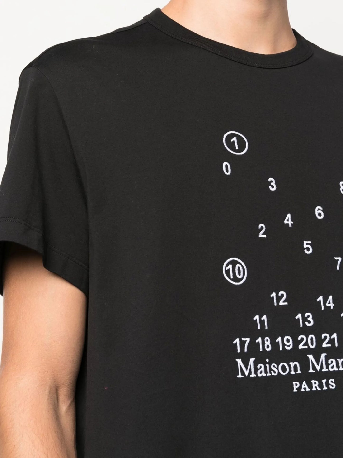 Numeric logo-embroidered T-shirt