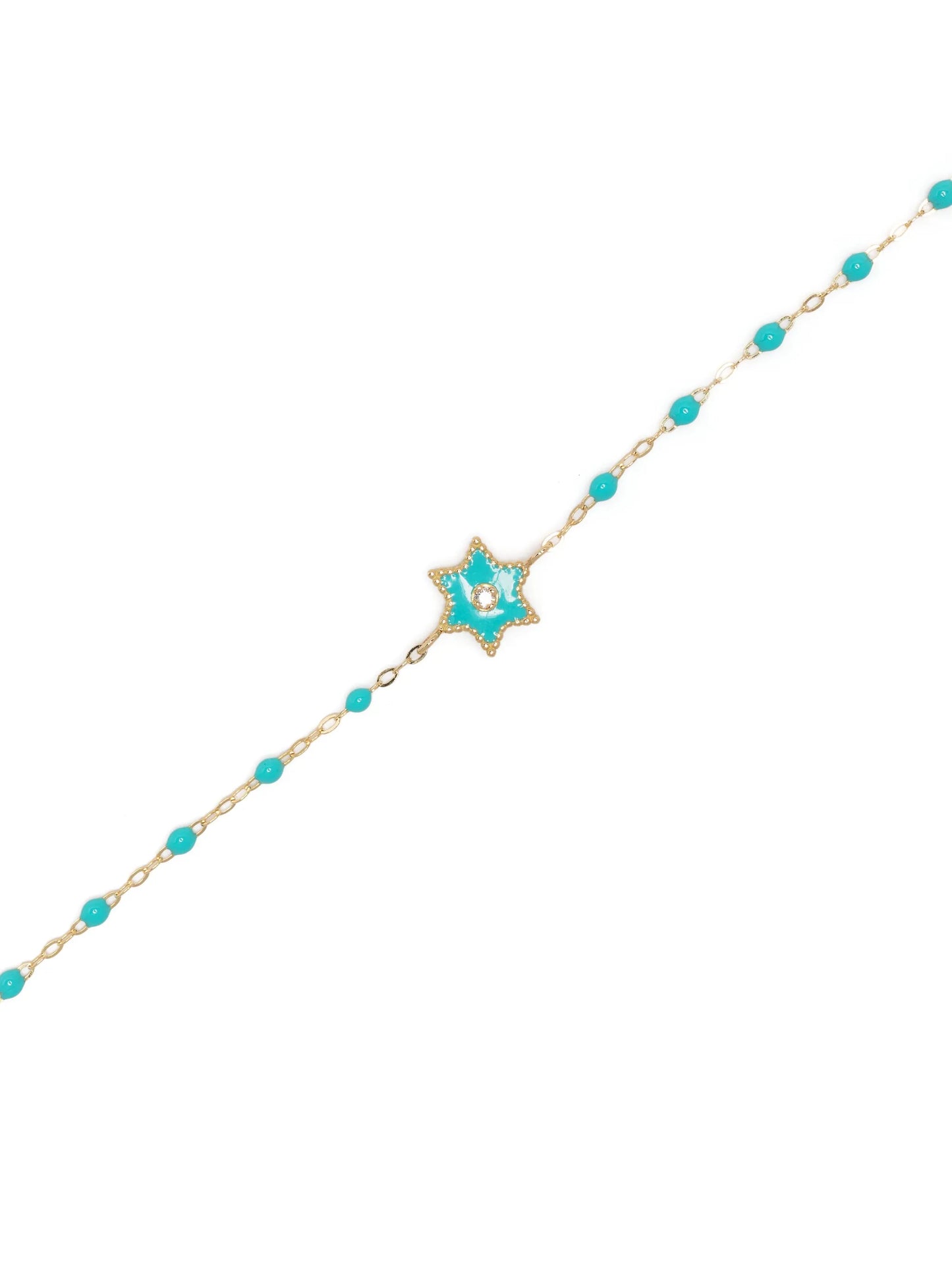 18kt yellow gold Étoile diamond bracelet