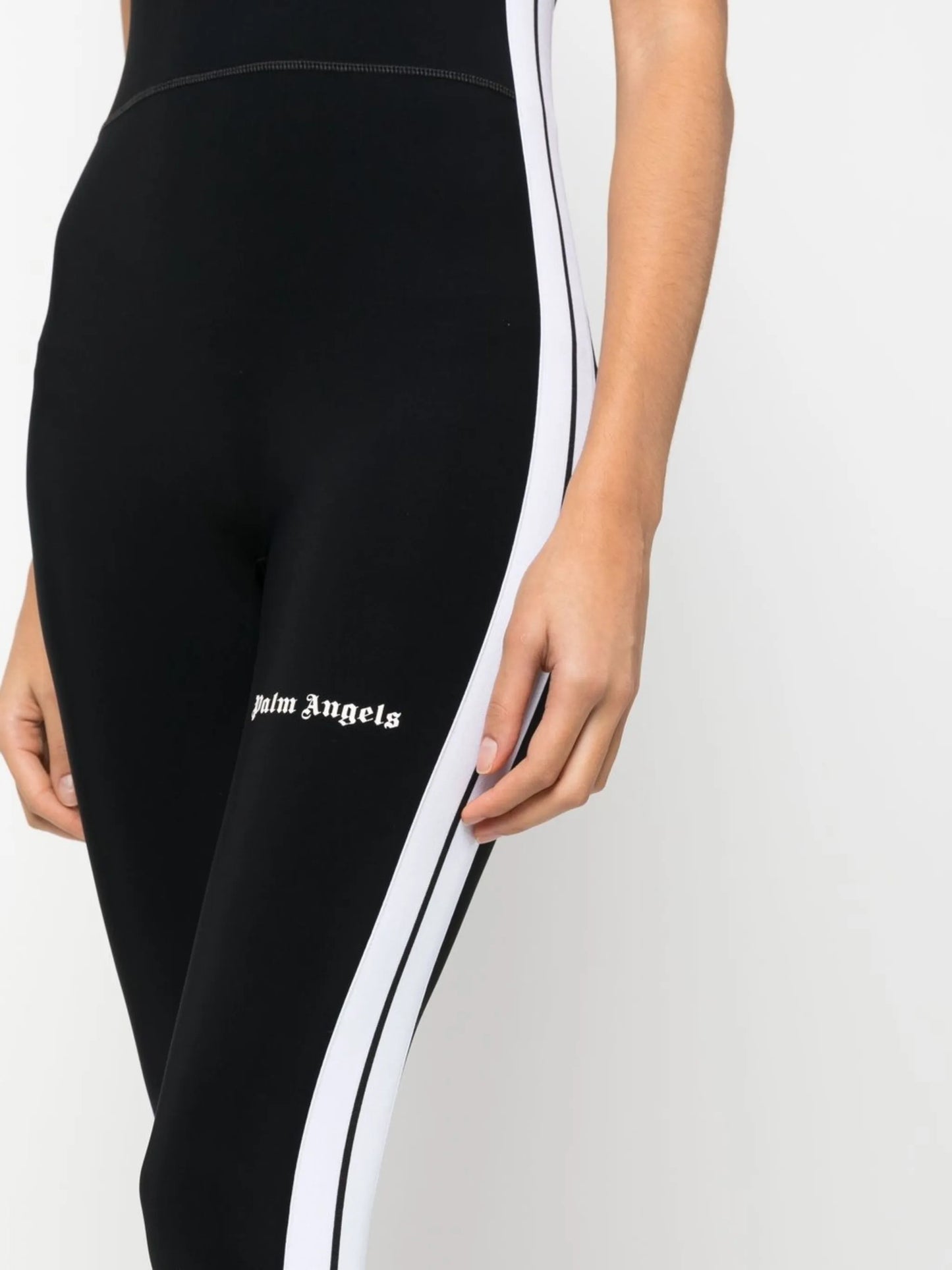 logo-print training jumpsuit