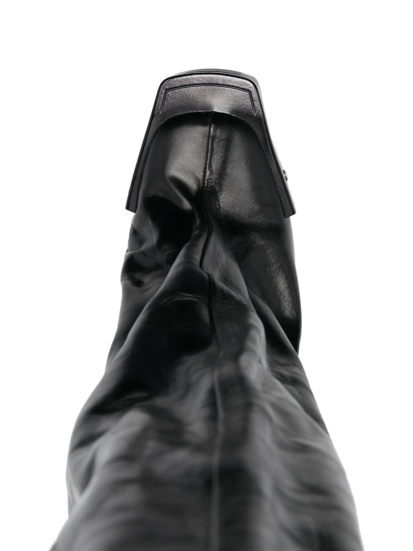 thigh-high platform boots