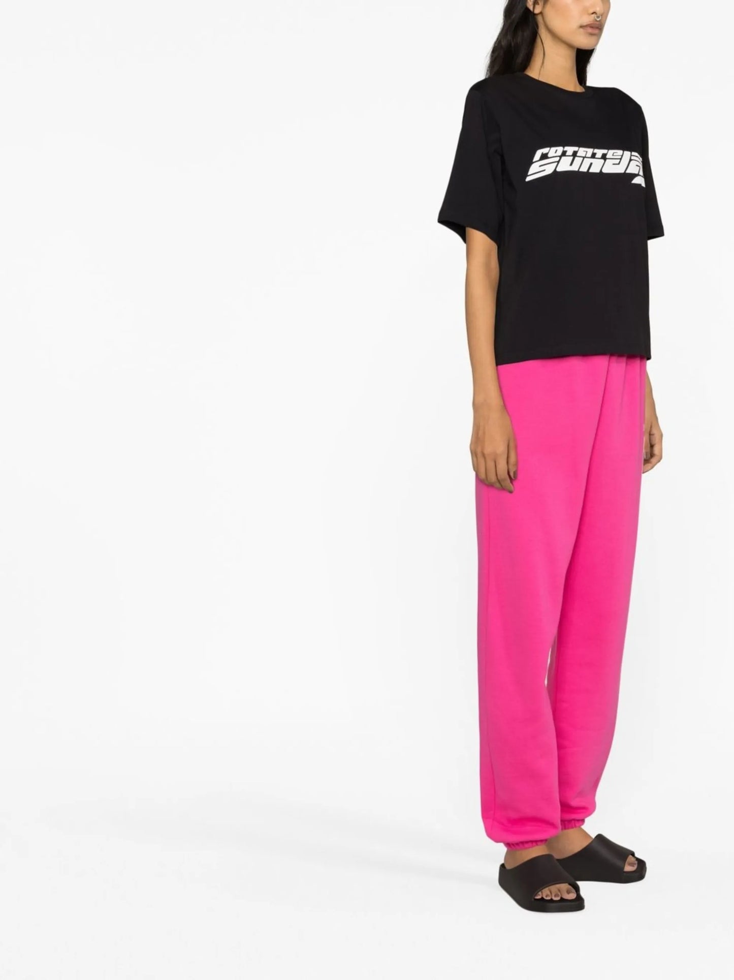 Aster logo-print T-shirt