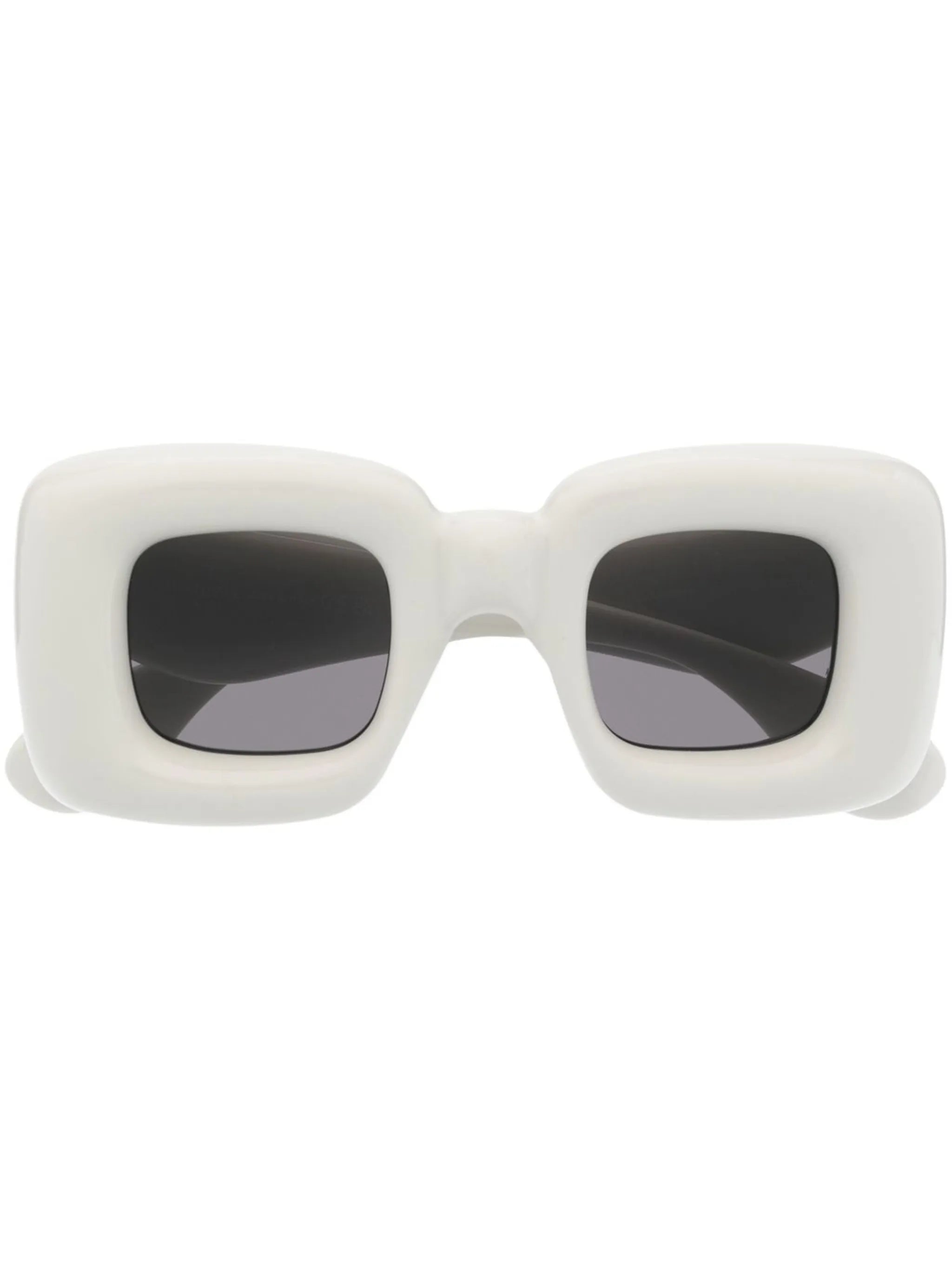 Inflated square-frame sunglasses