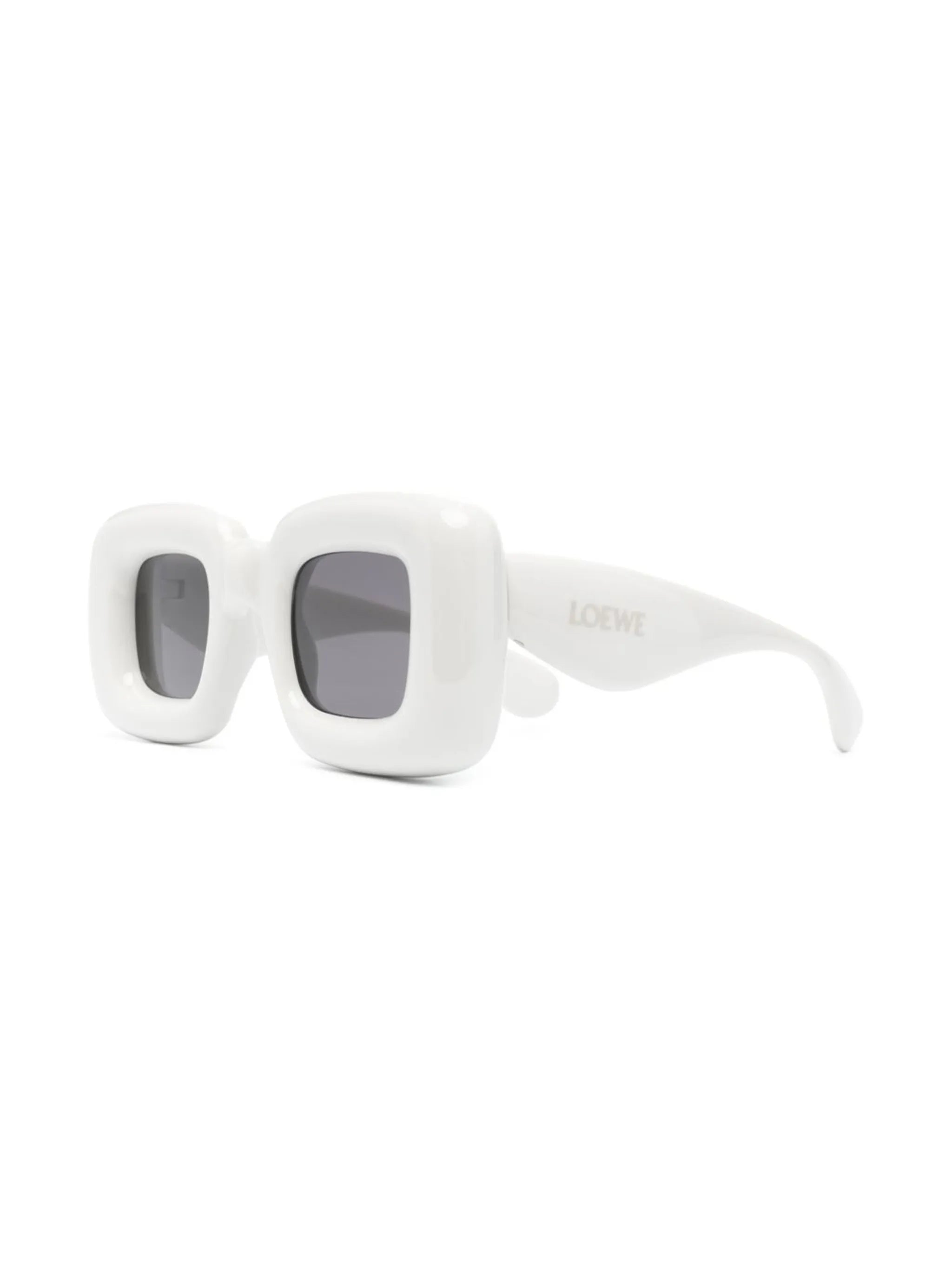 Inflated square-frame sunglasses