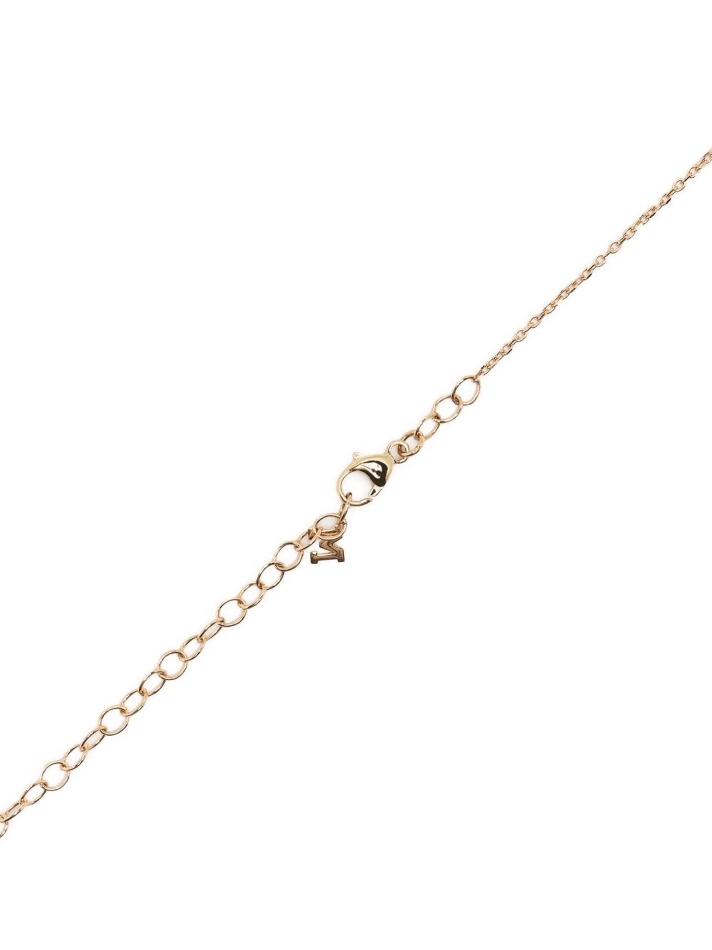 14kt yellow gold diamond pendant necklace