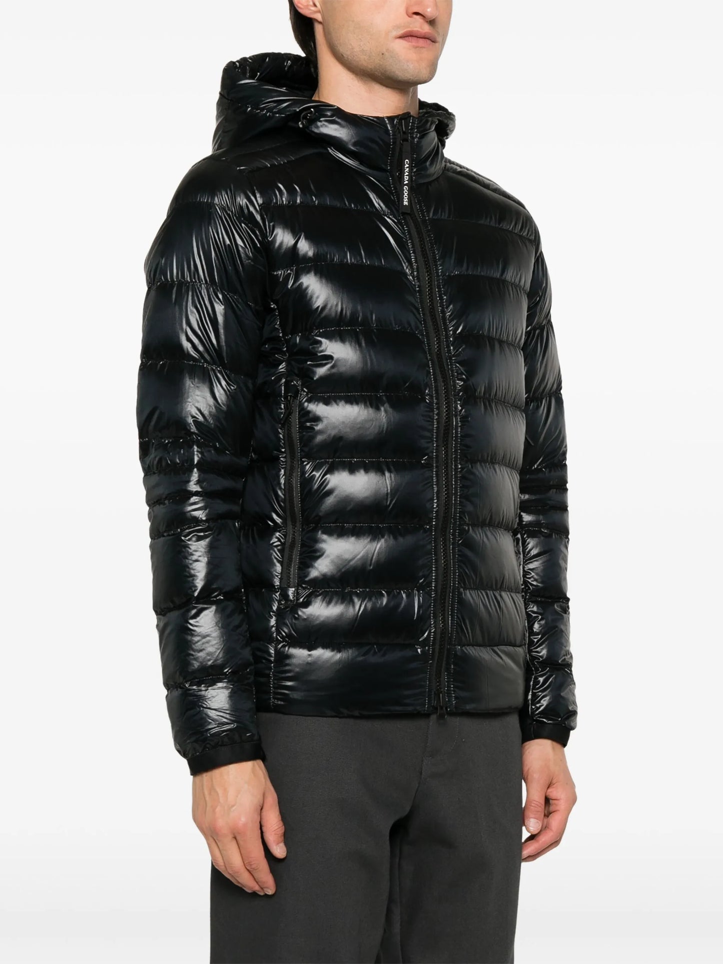 Crofton packable hooded jacket