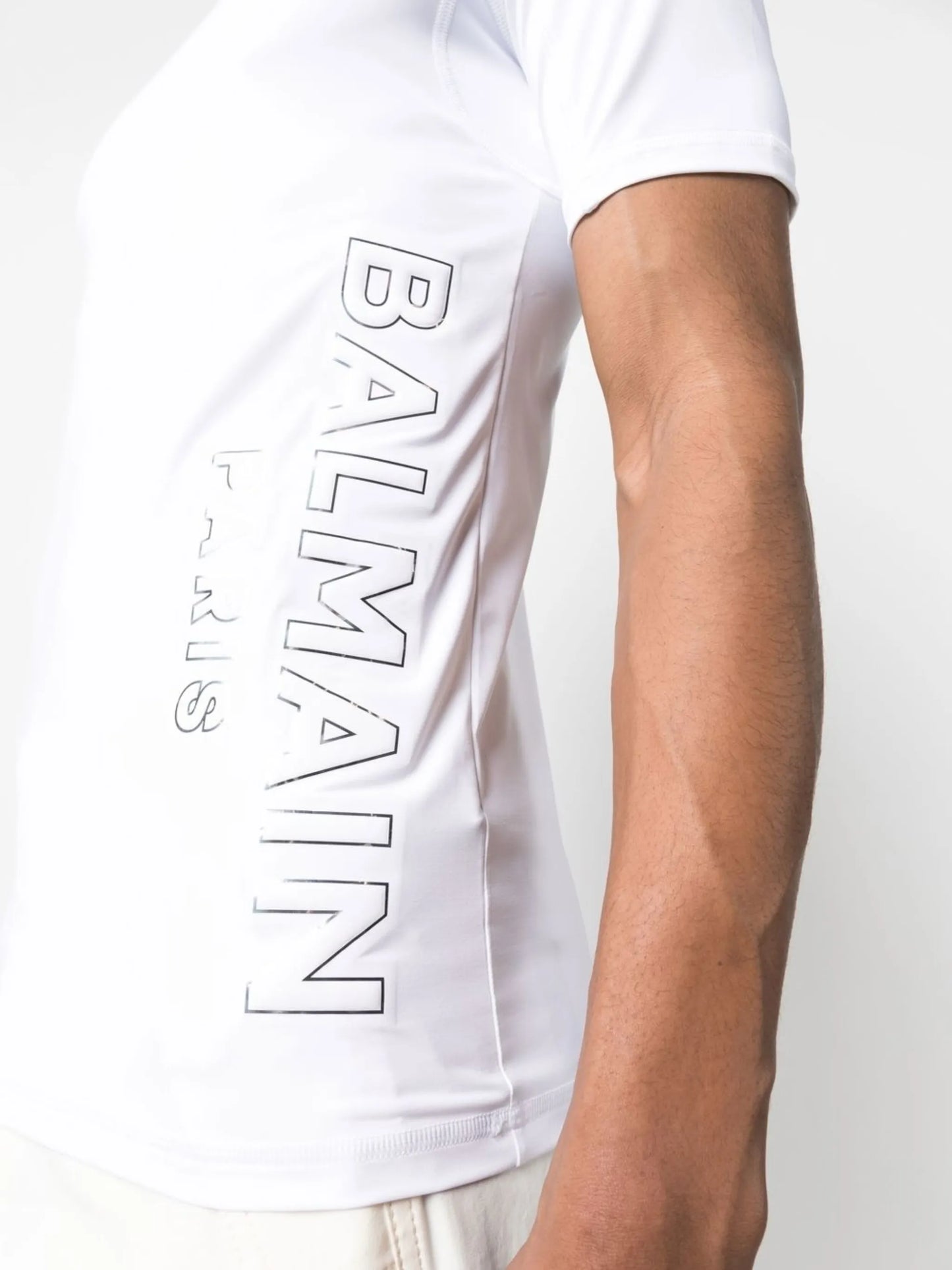 embossed-logo crew-neck T-shirt