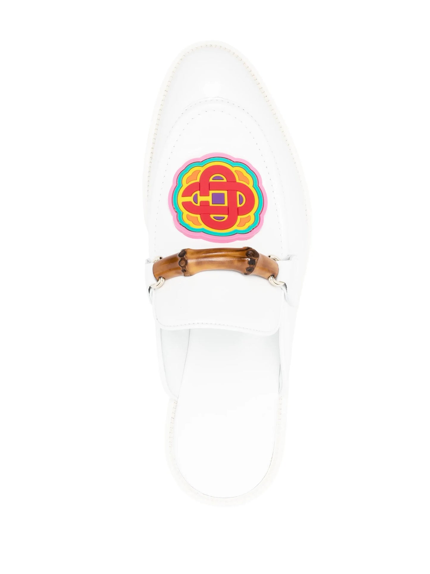 Memphis monogram leather mules