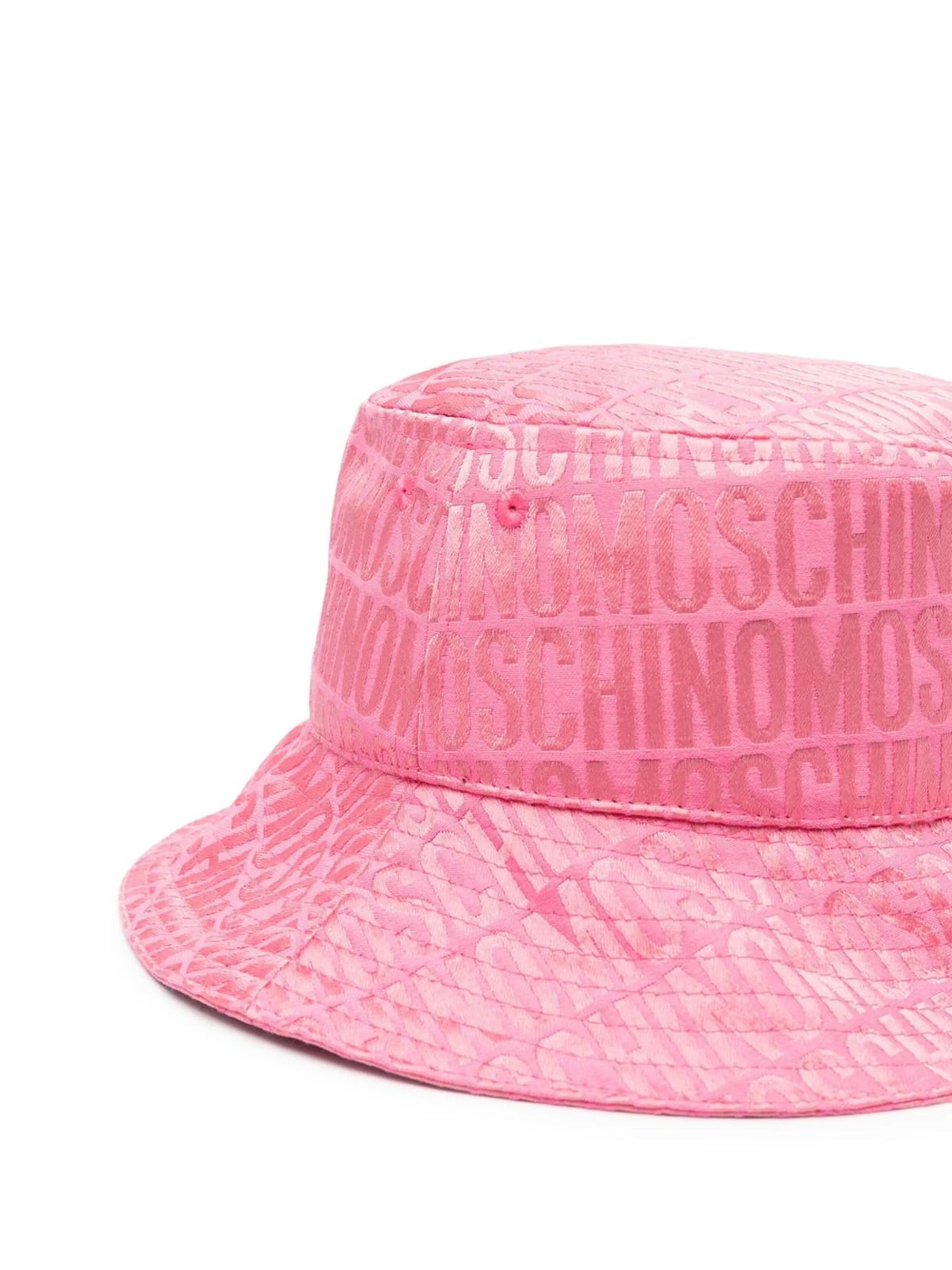 jacquard-logo bucket hat