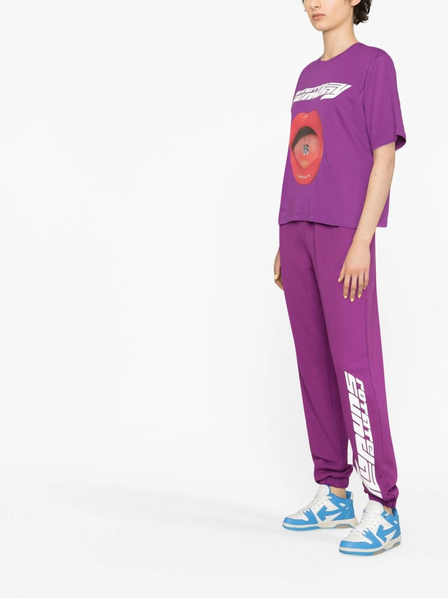 logo-print T-shirt