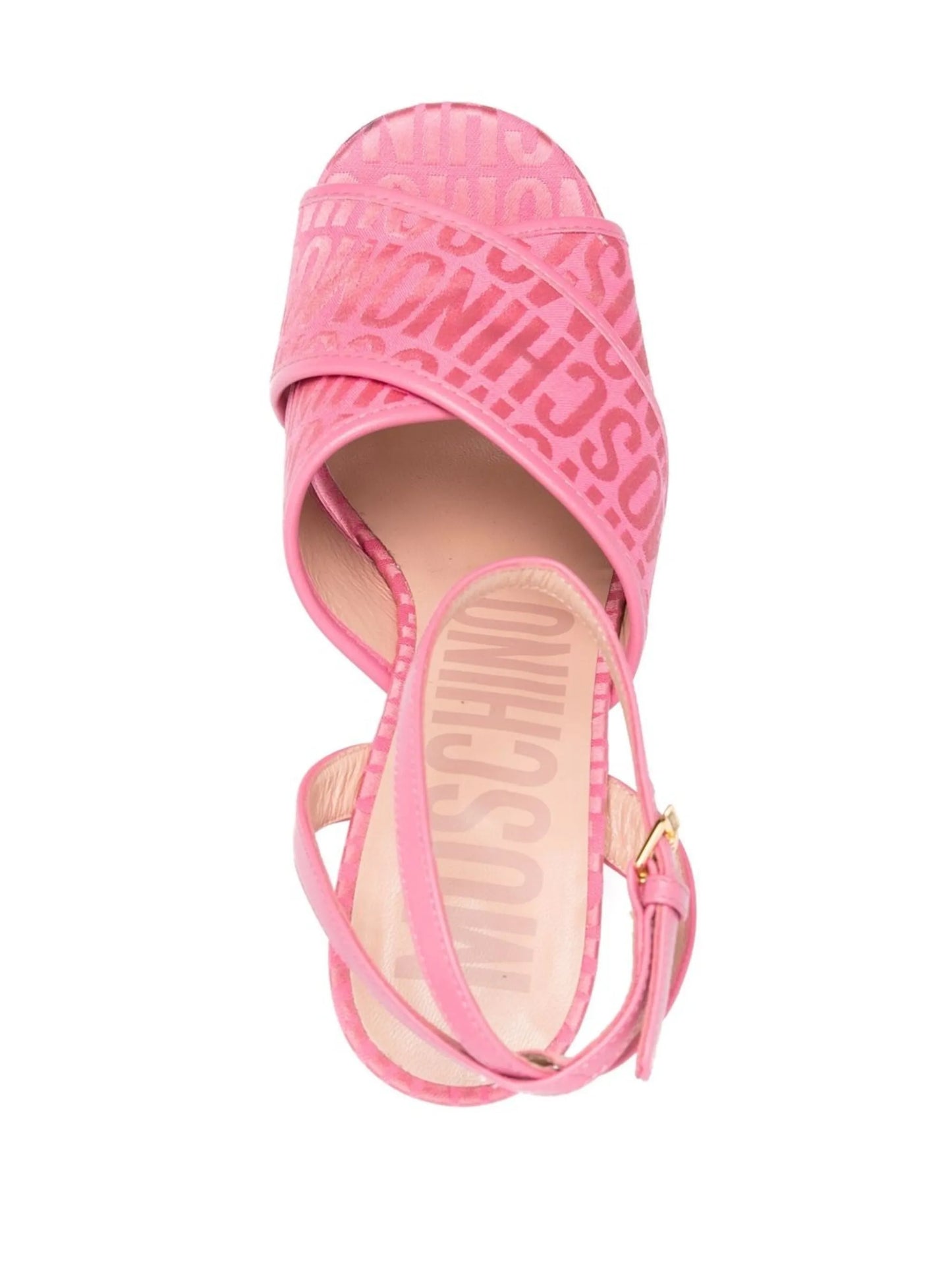 145mm logo-print platform sandals