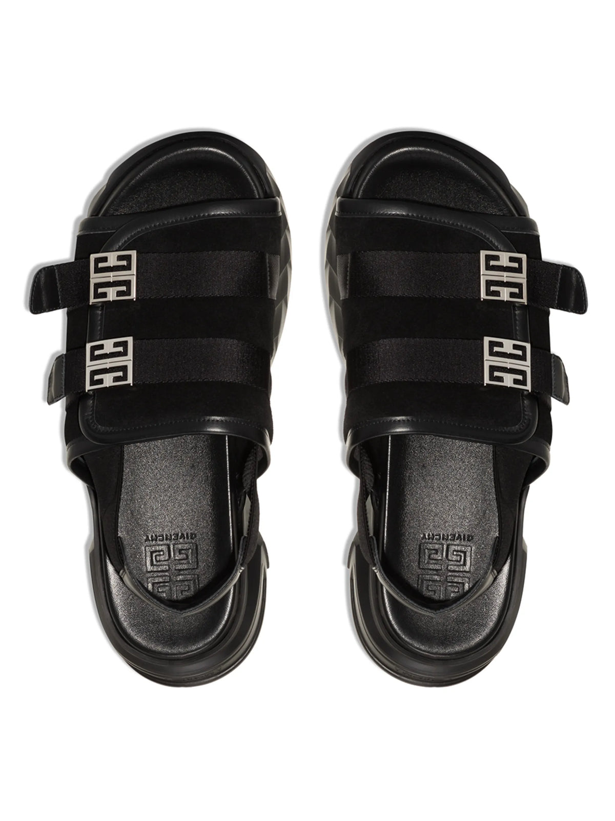 Marshmallow slingback sandals