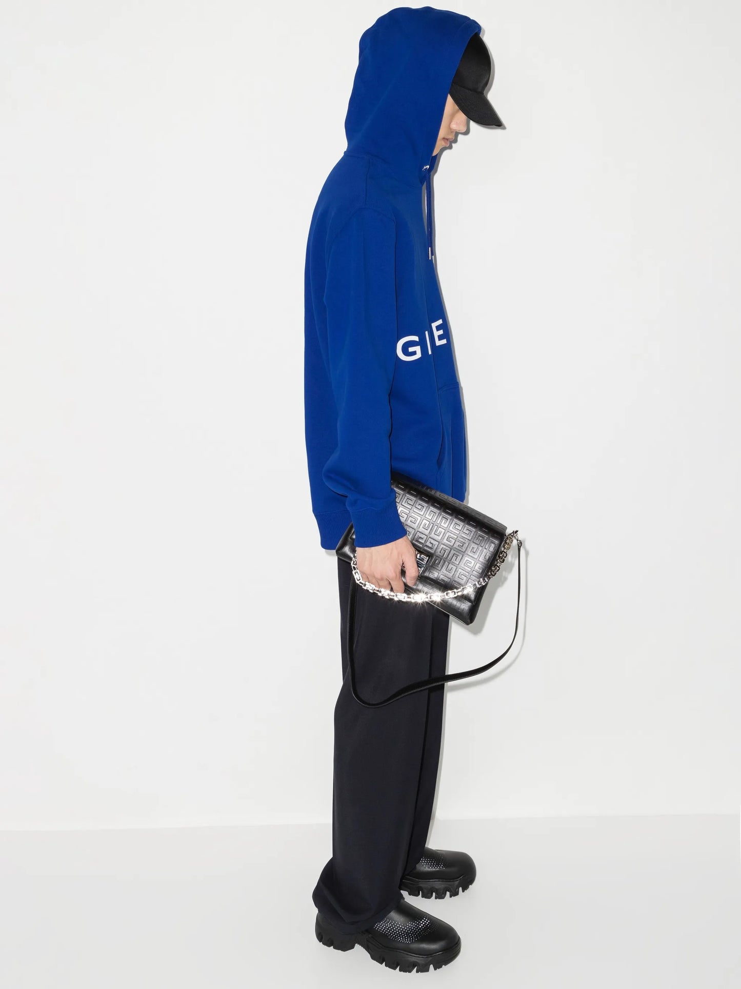 intarsia-knit logo jumper