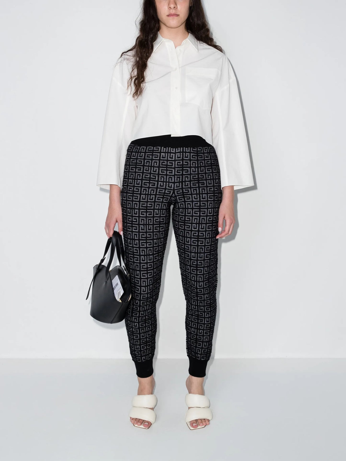 4G monogram track pants