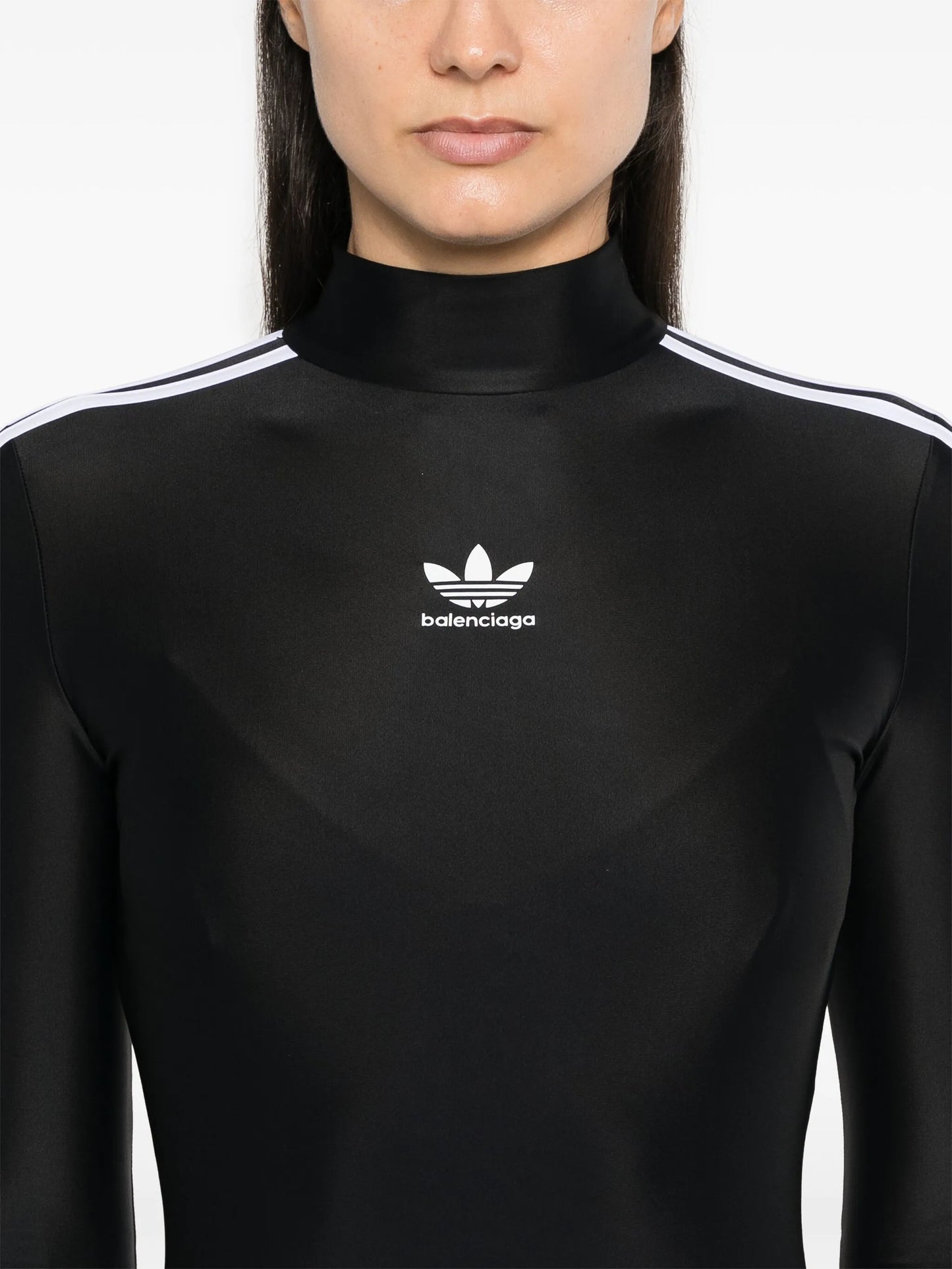 x adidas trefoil-print mini dress
