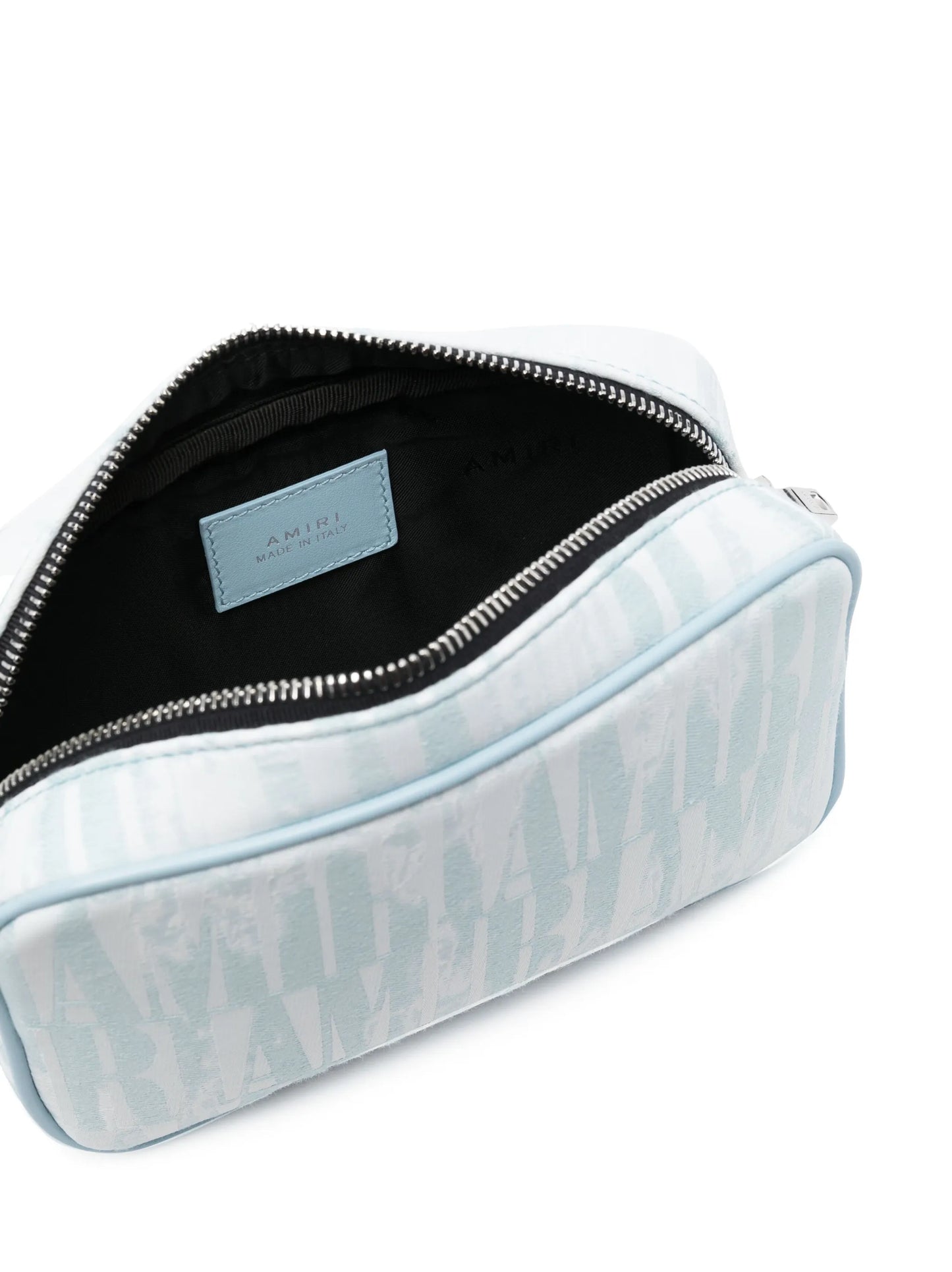 logo-print messenger bag