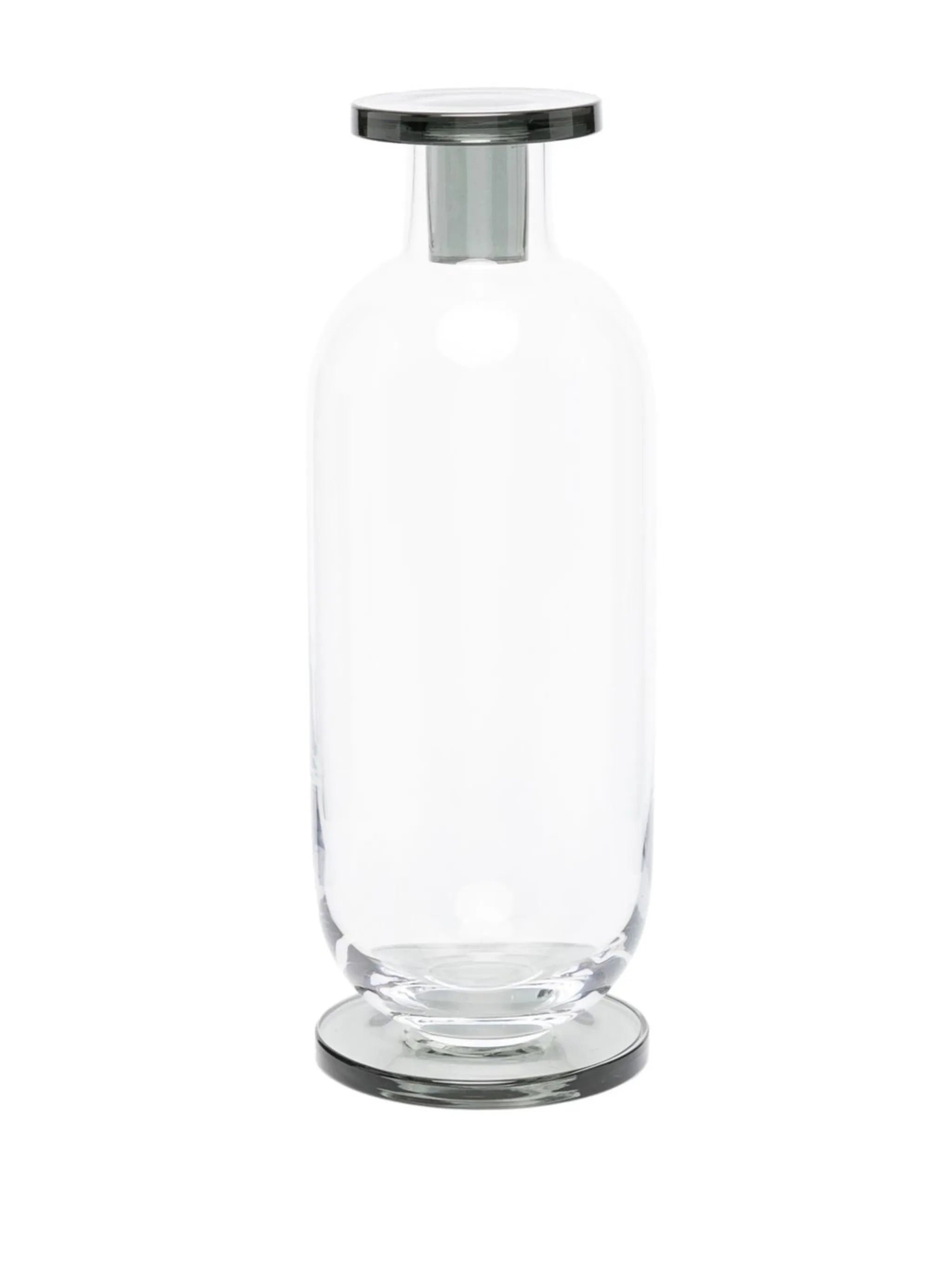 Puck glass decanter