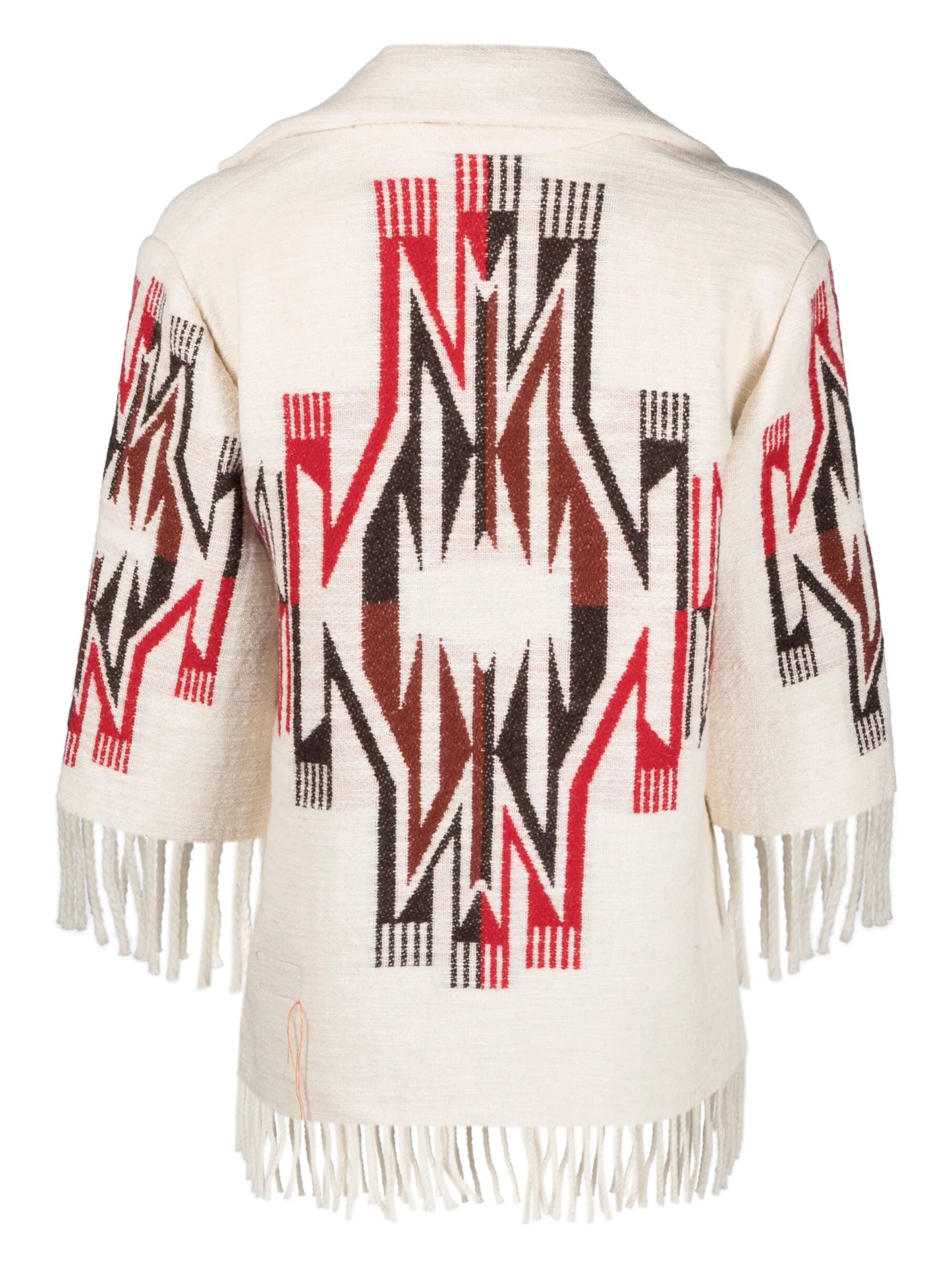 Freya geometric-print jacket