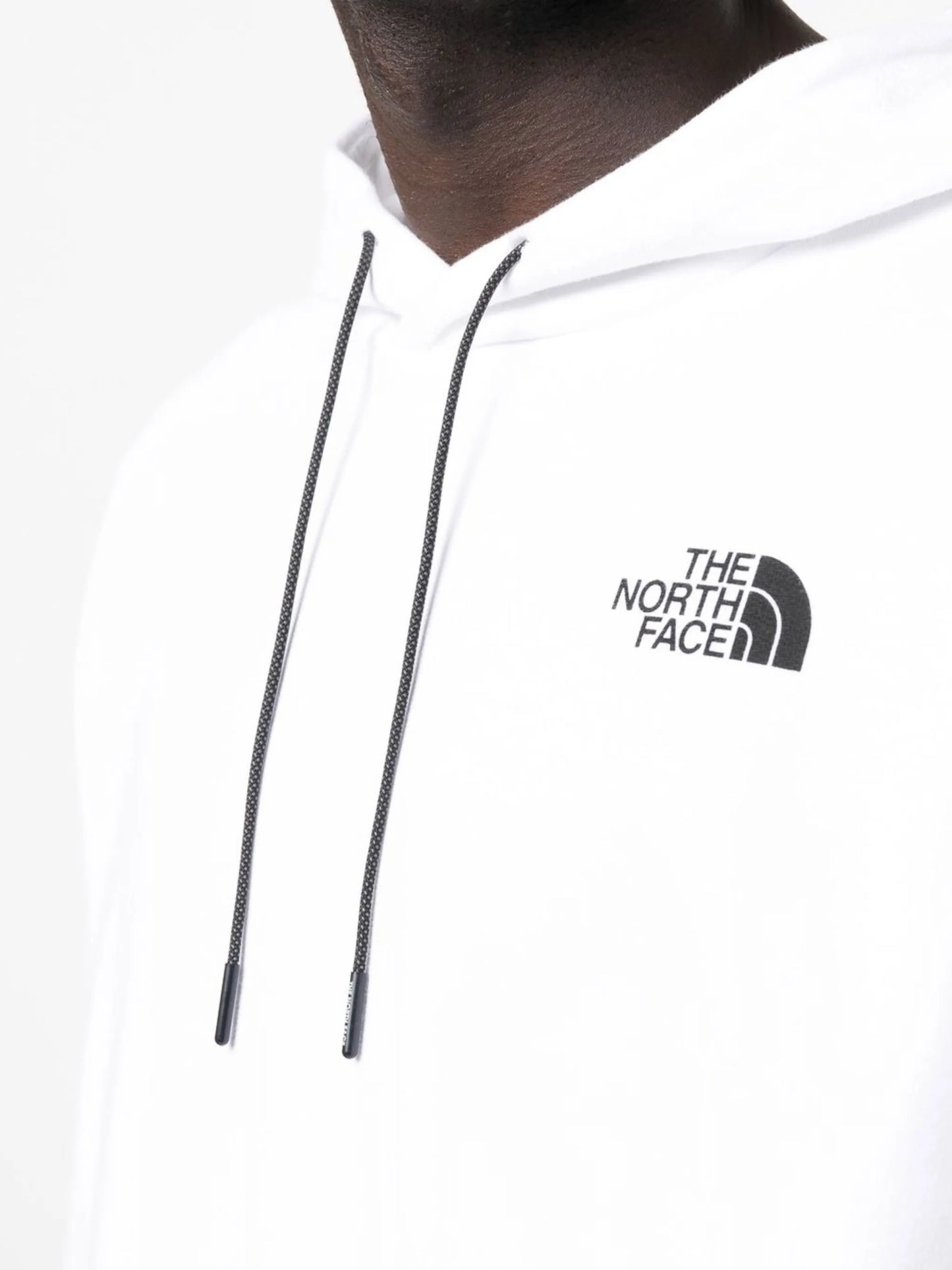 logo patch cotton hoodie