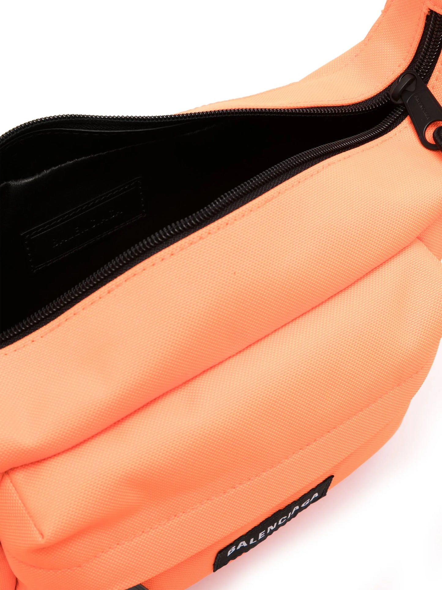 Raver logo-patch shoulder bag