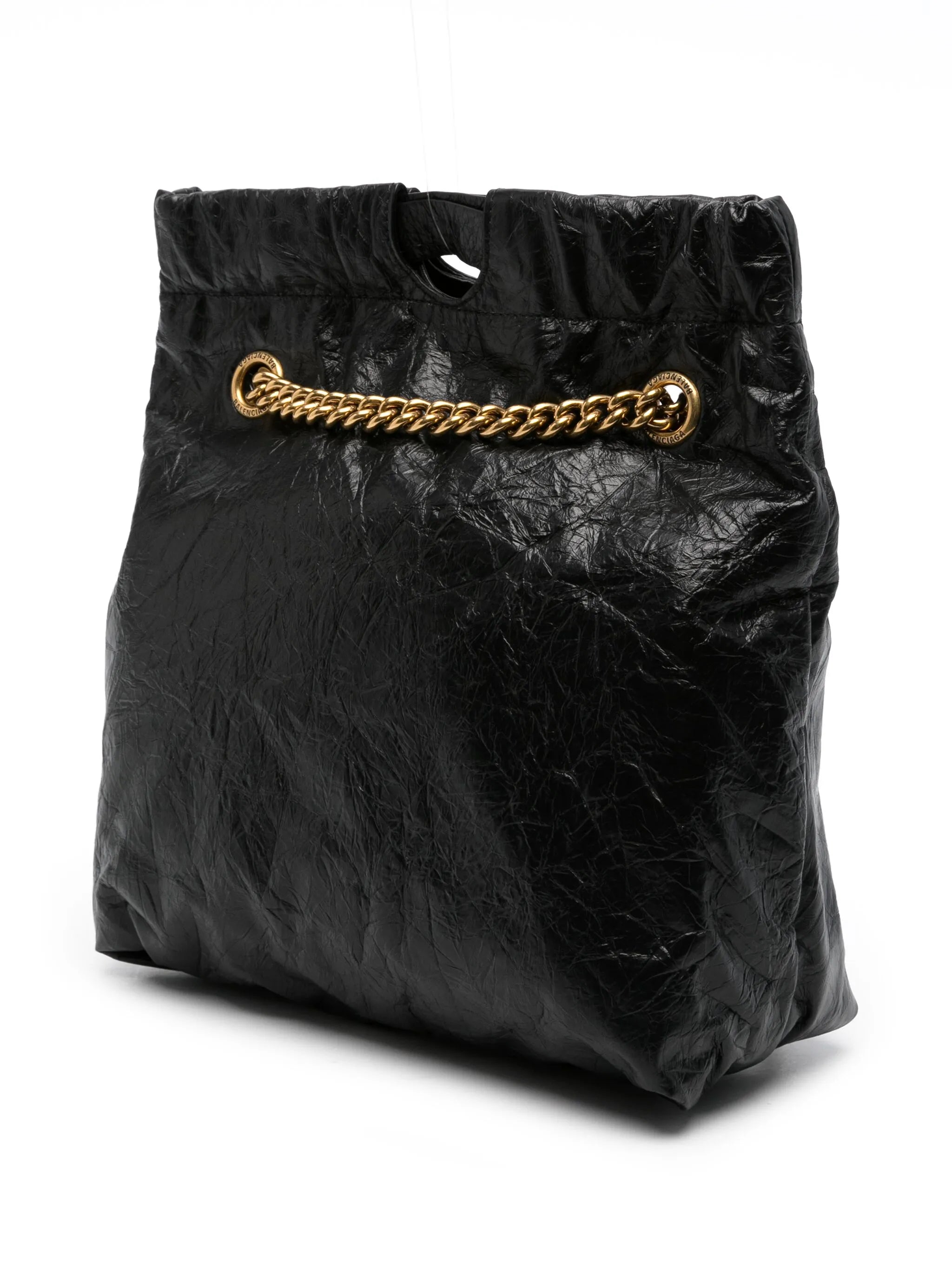 small Crush leather tote bag