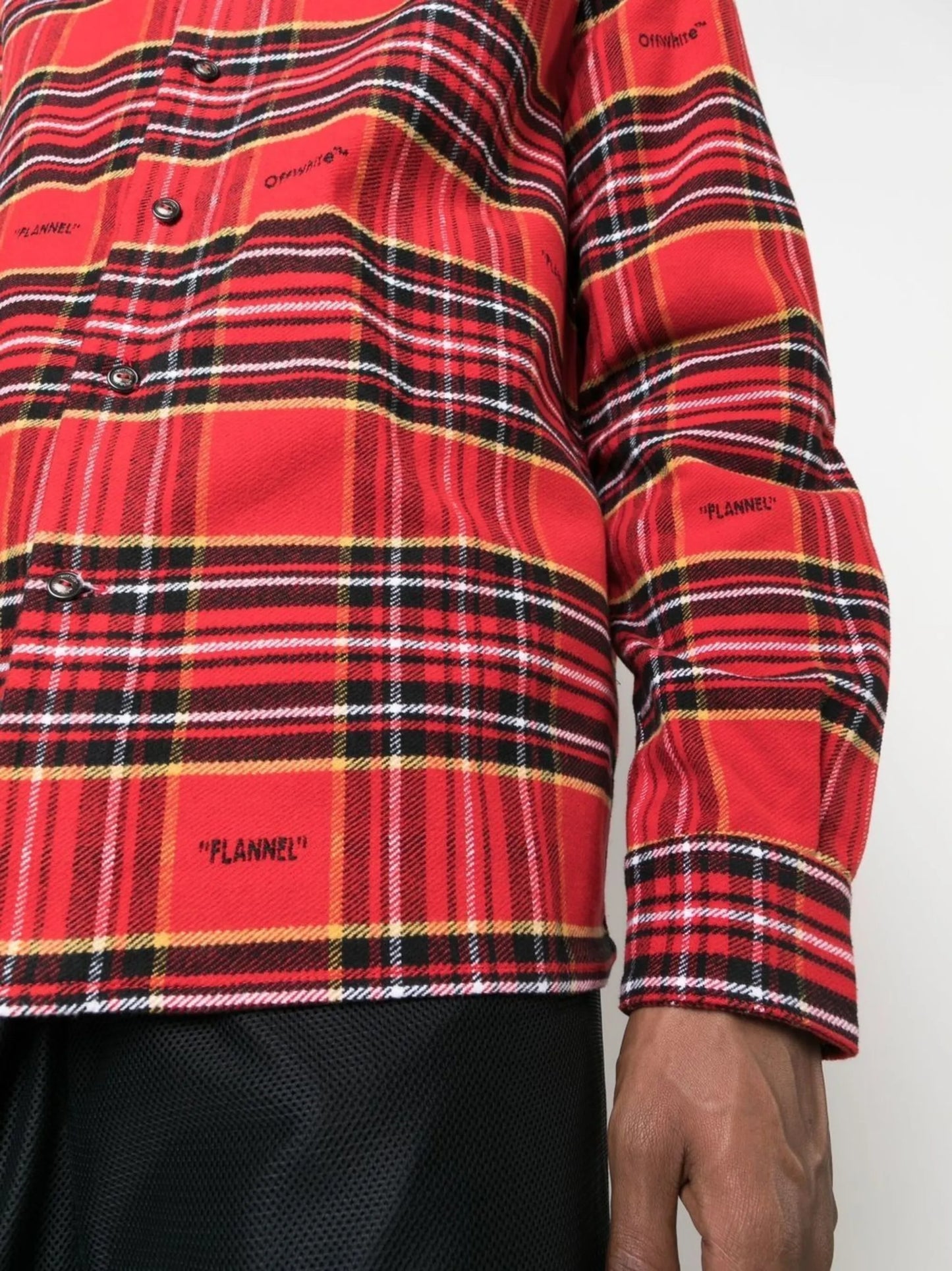 plaid flannel shirt
