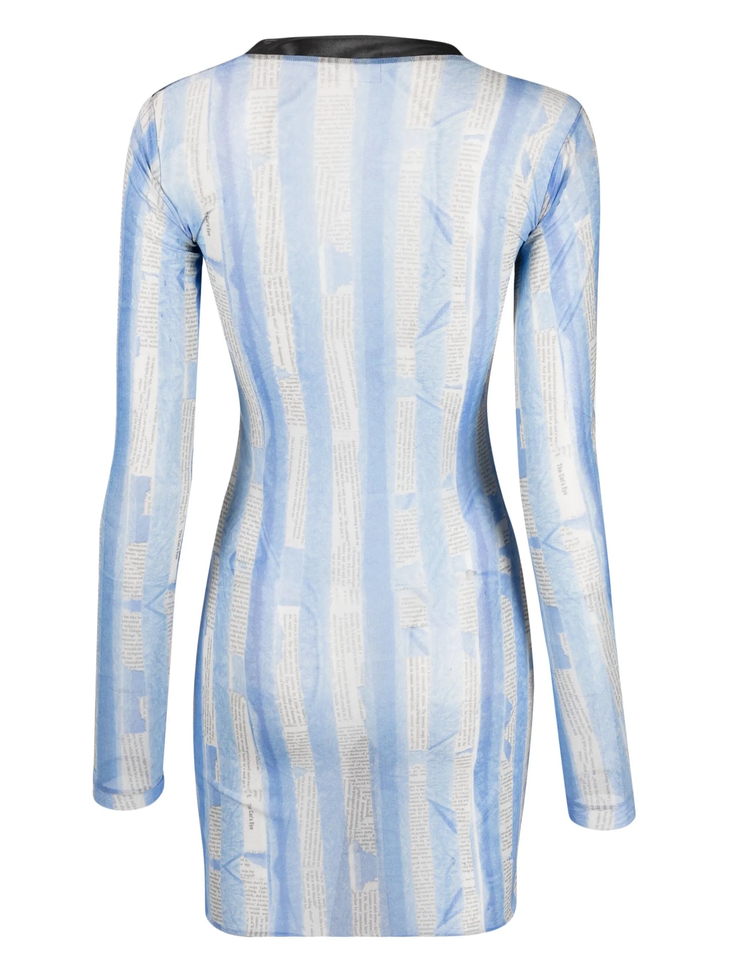 The Devil mesh minidress