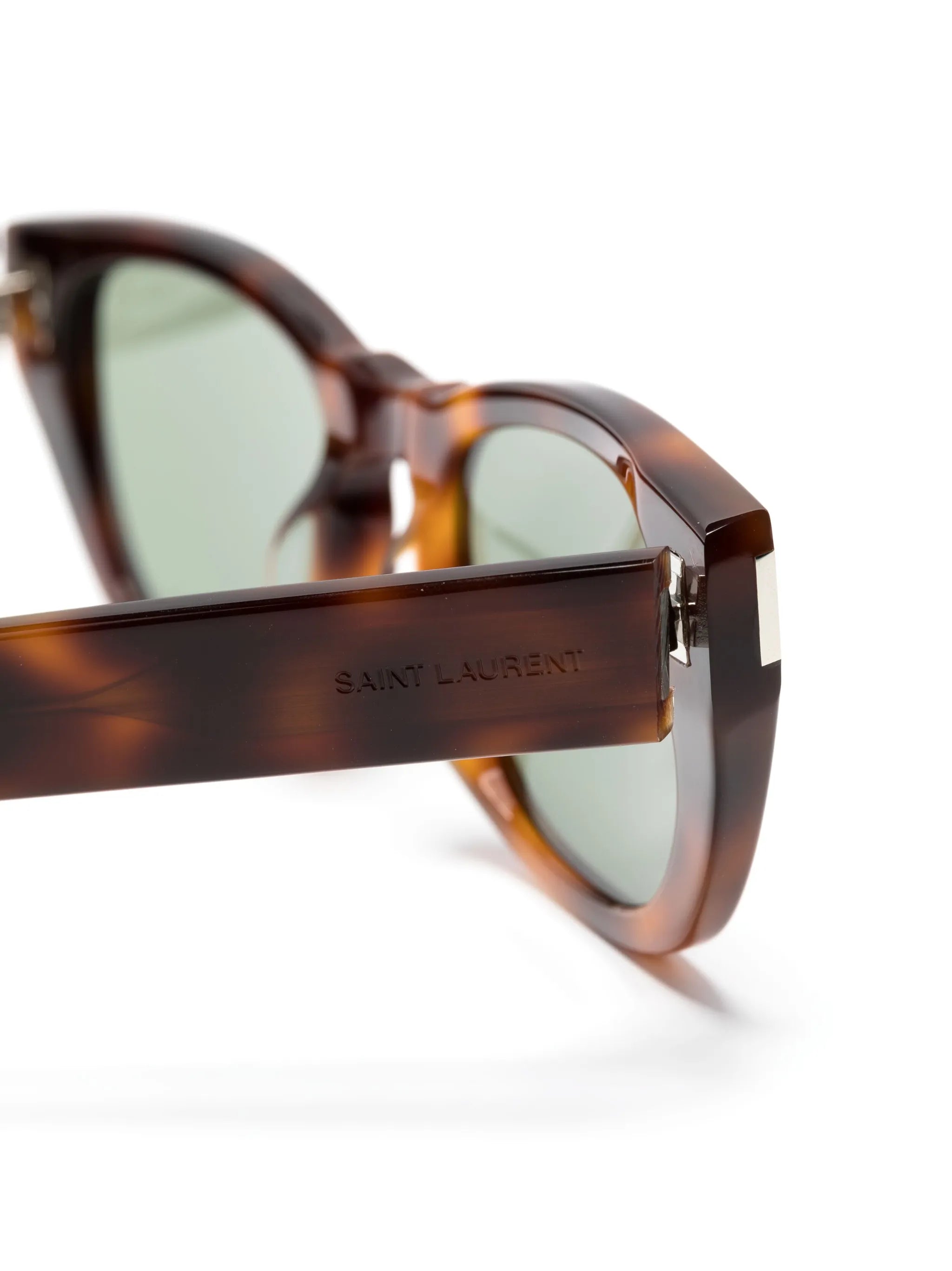 tortoiseshell-effect square sunglasses