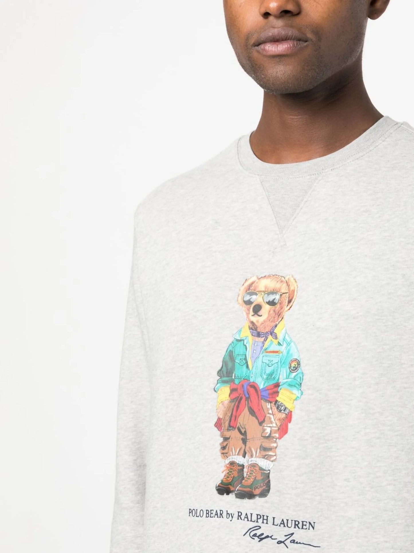 Polo Bear-print sweatshirt