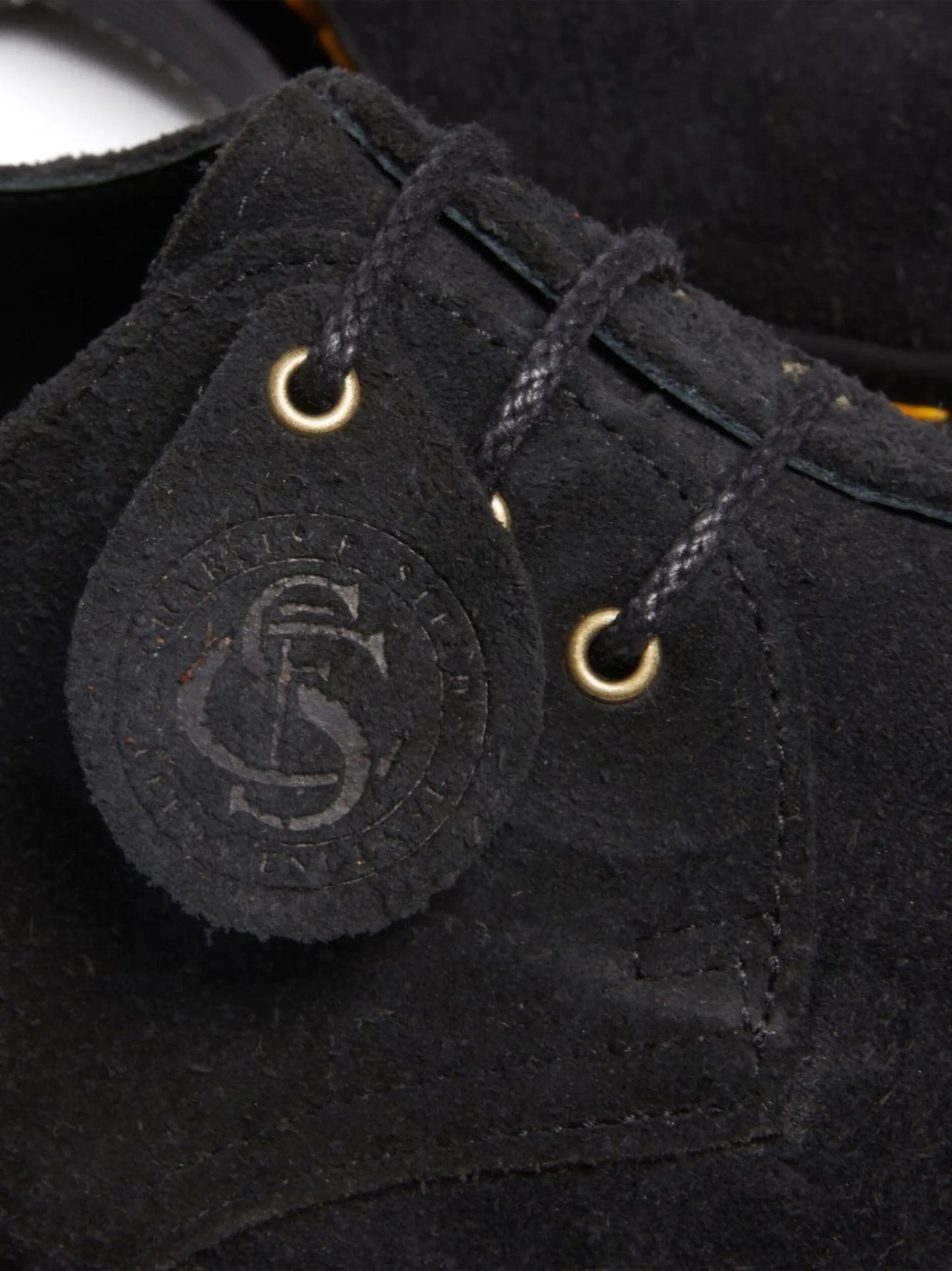lace-up suede derby shoes