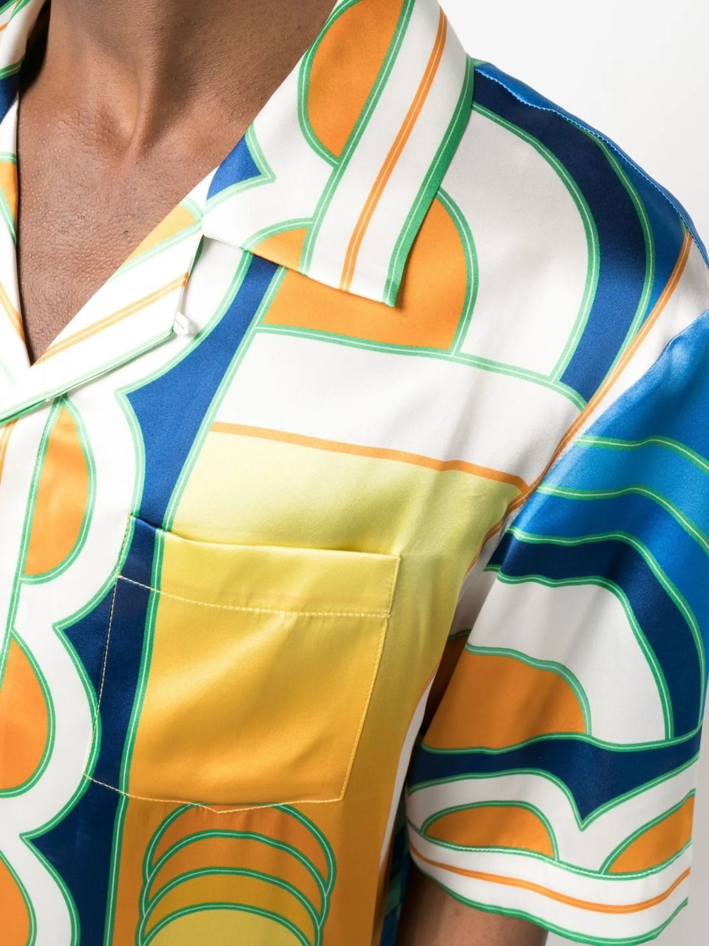 Paysage print shirt