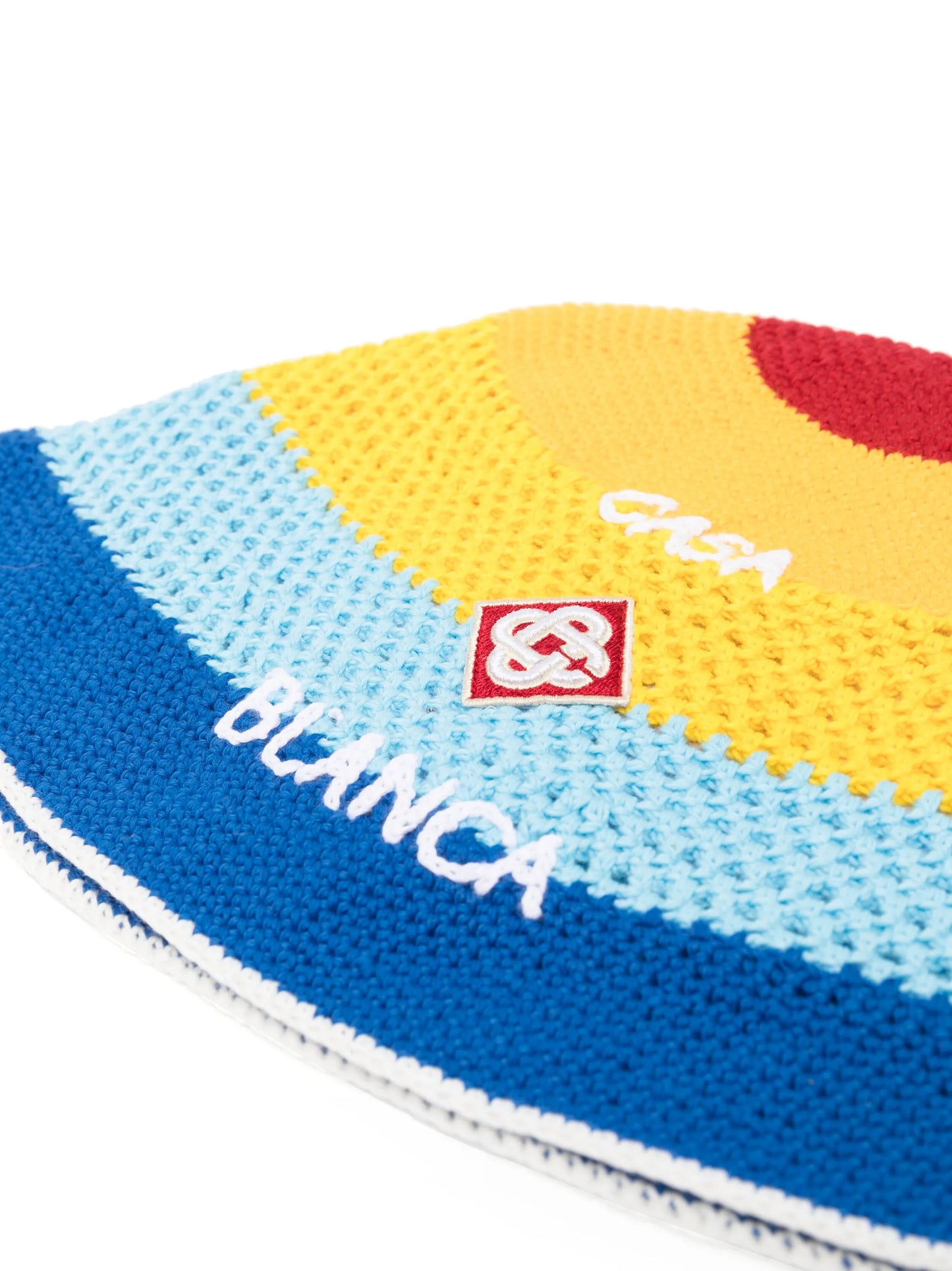 embroidered-logo bucket hat