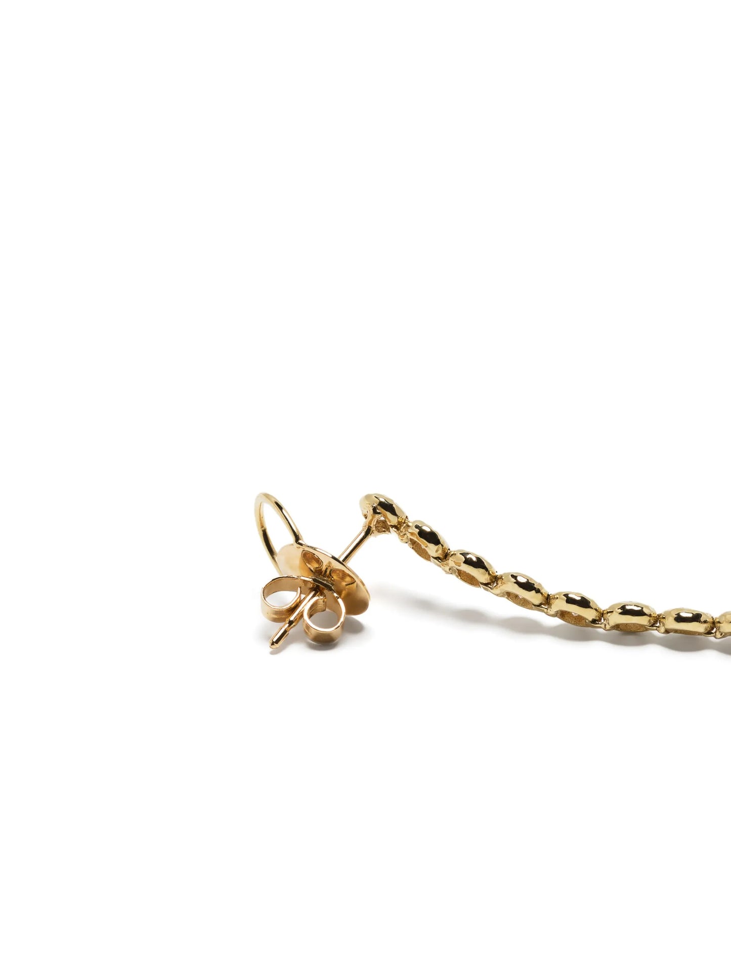 18kt yellow gold sapphire and diamond drop earrings