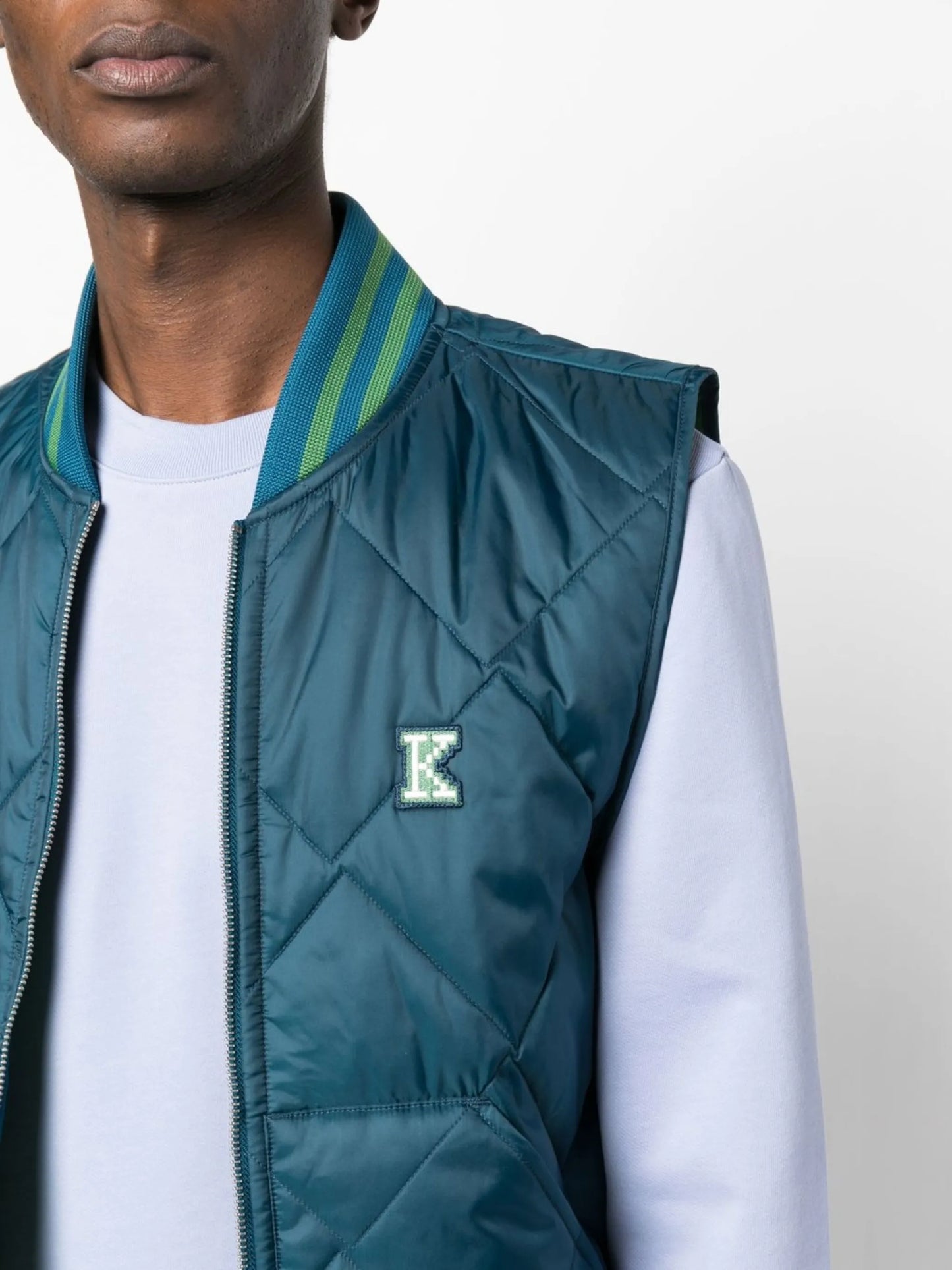 graphic logo-print track jacket