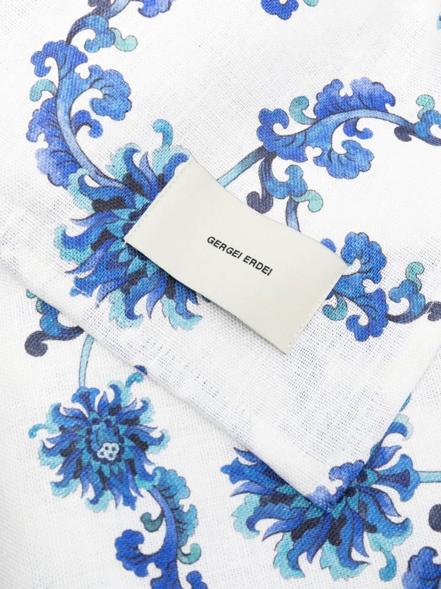 Fiori Oriente linen tablecloth