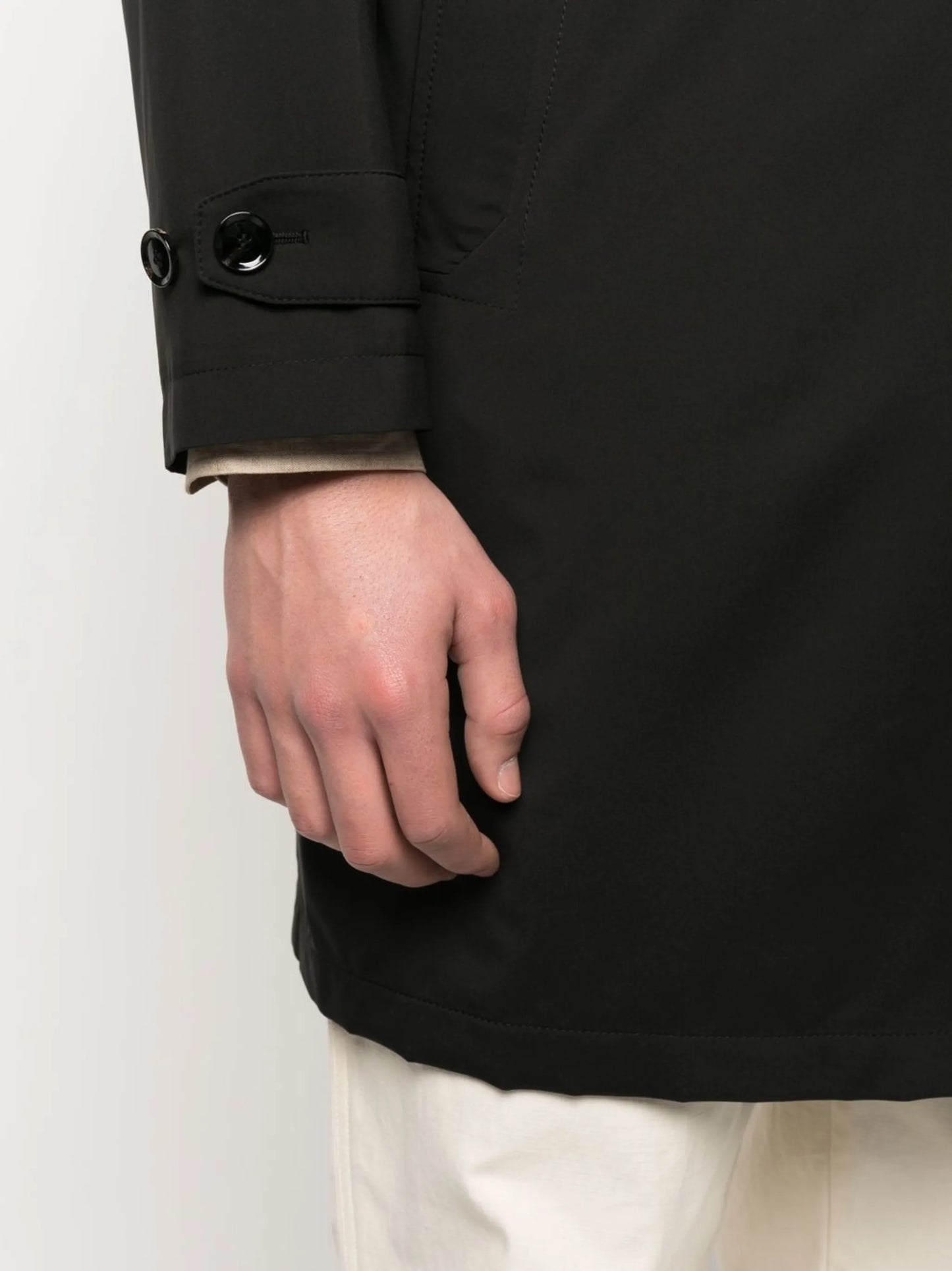 button-up car coat