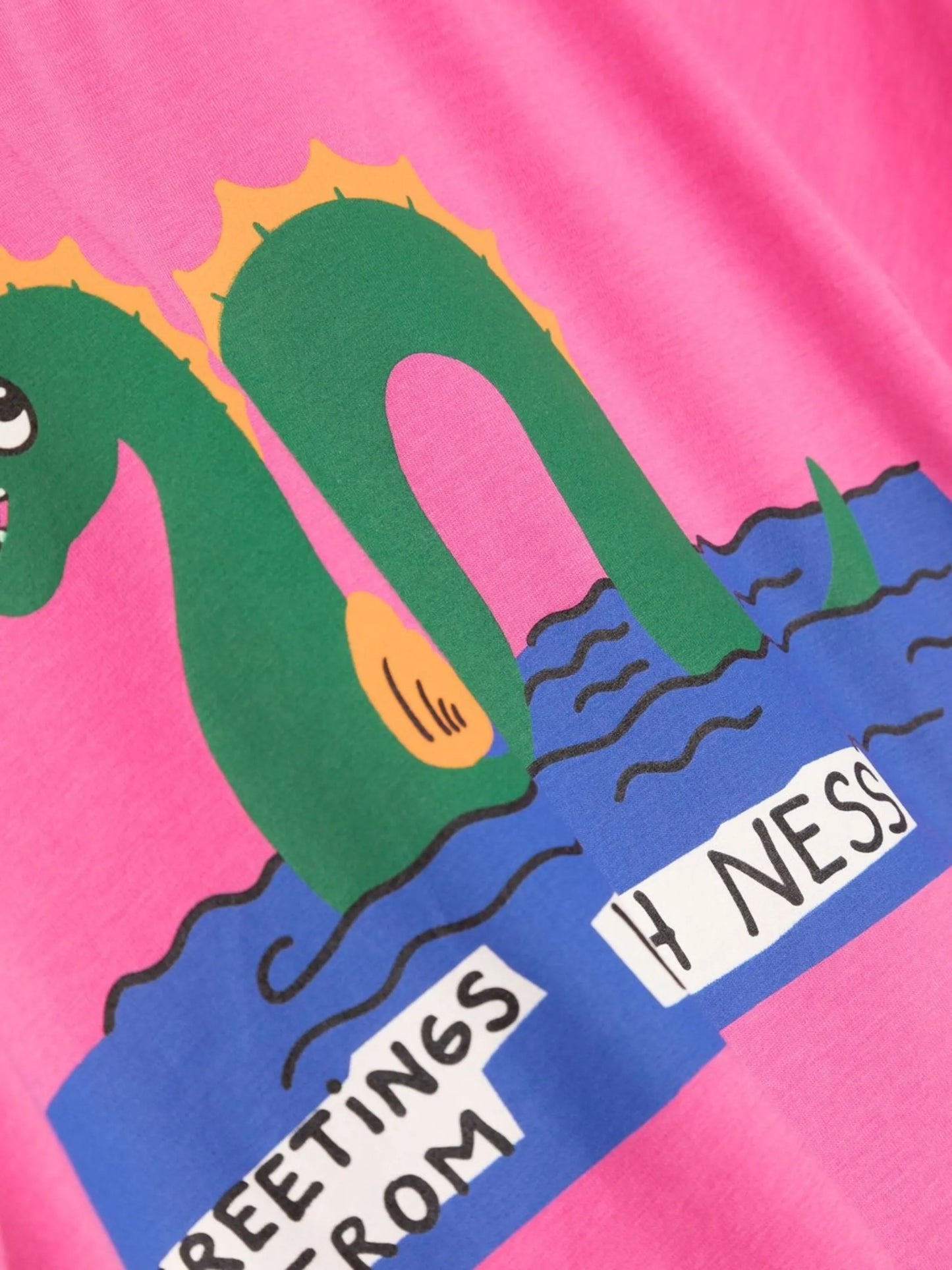 Loch Ness graphic-print T-shirt