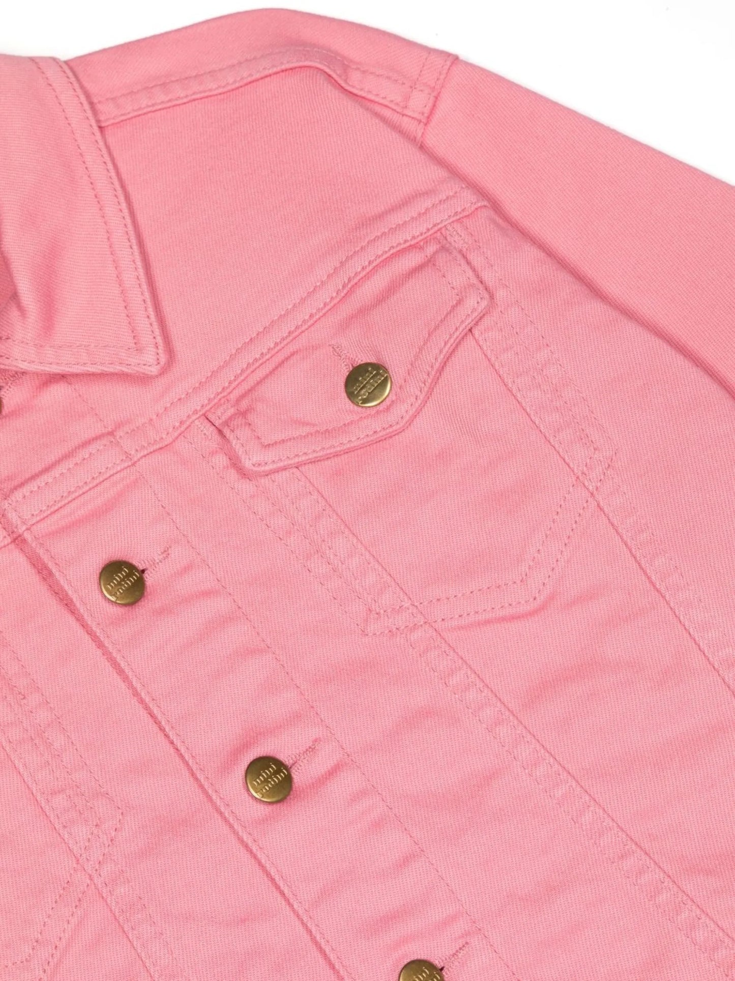button-up denim jacket