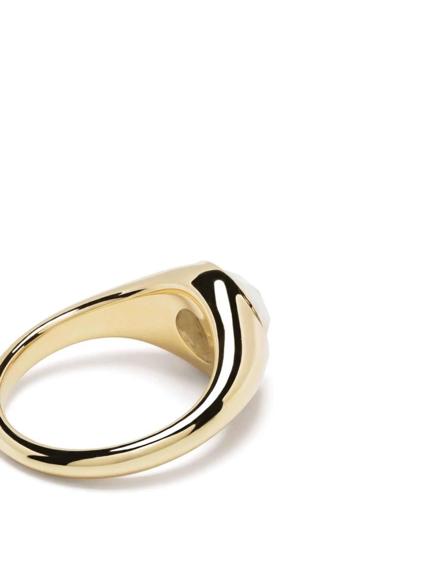 18kt yellow gold diamond engagement ring