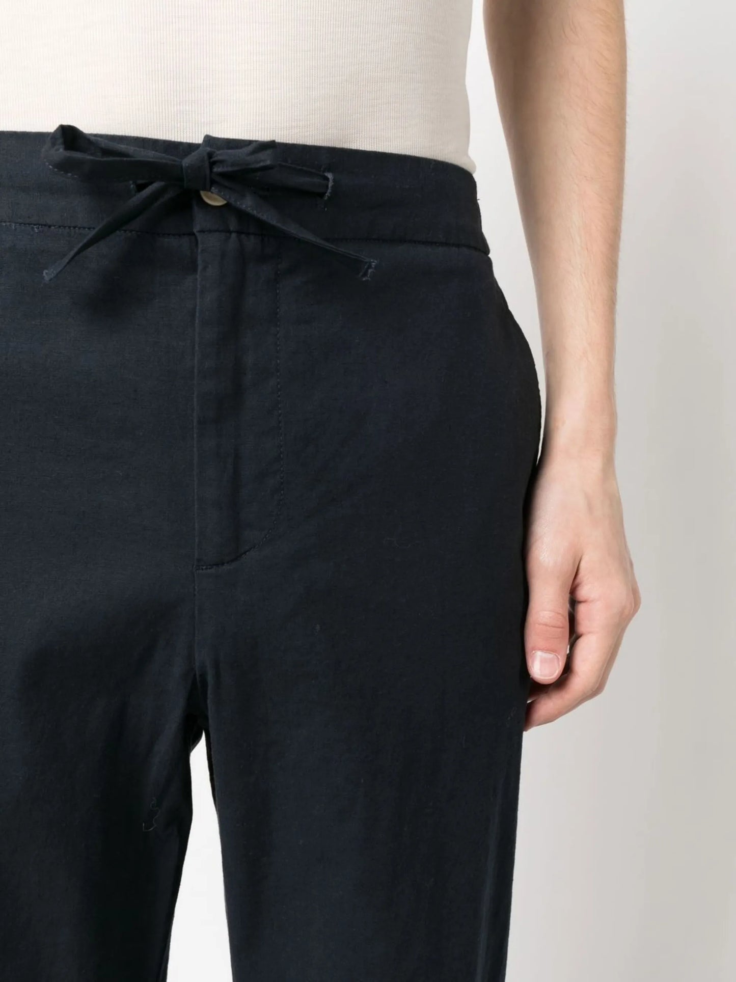 straight leg trousers